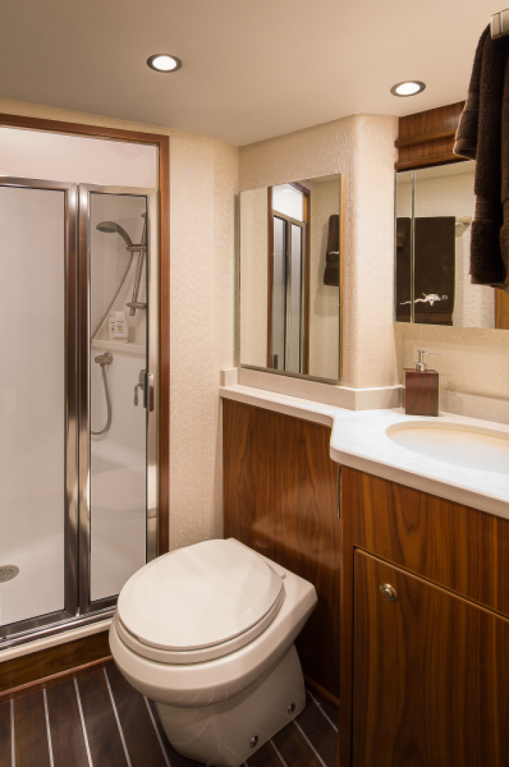Slide: The Image of 2025 68 Viking Yacht Convertible  Head - 4895333