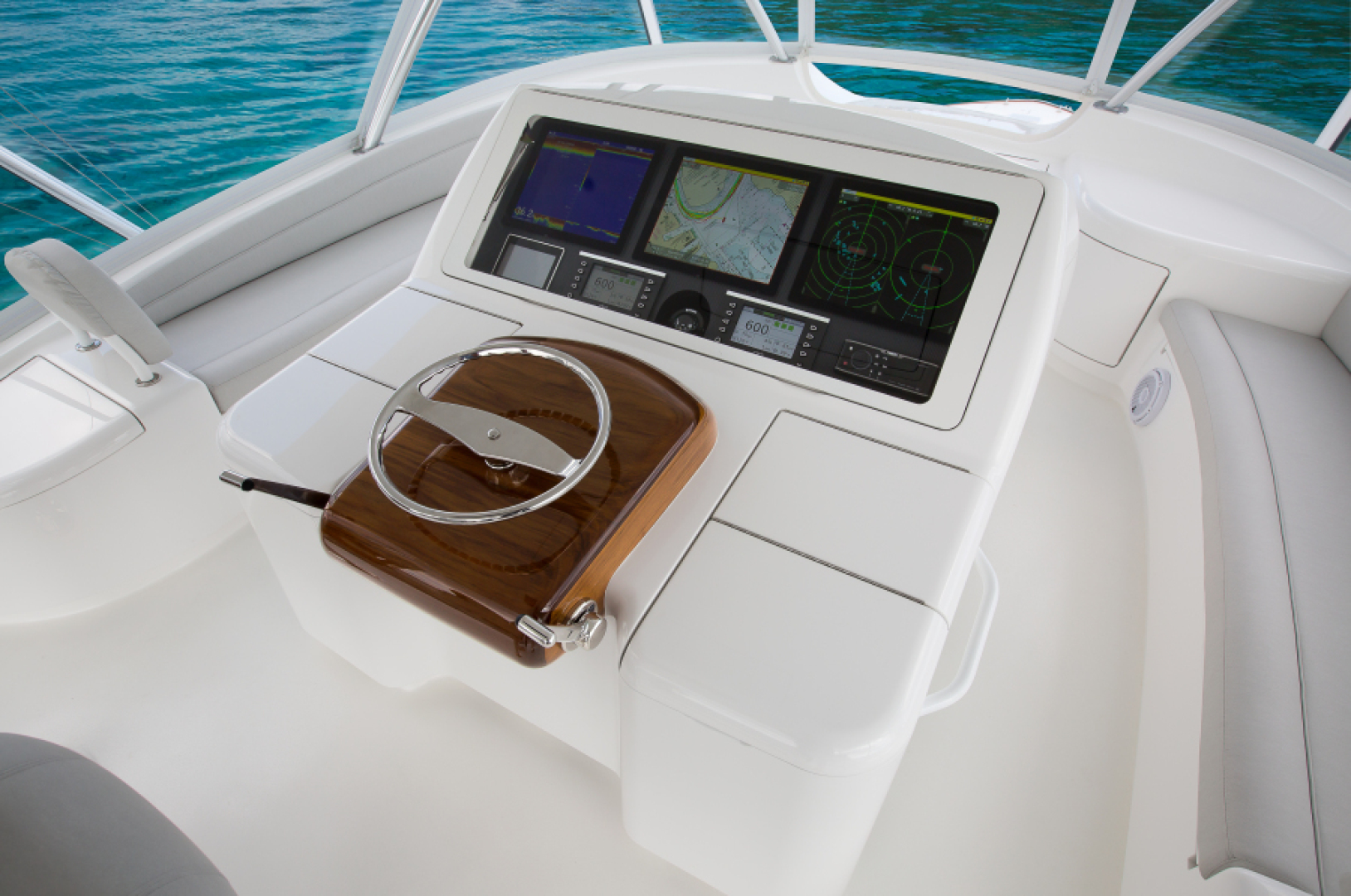 Slide: The Image of 2025 68 Viking Yacht Convertible   - 4895339