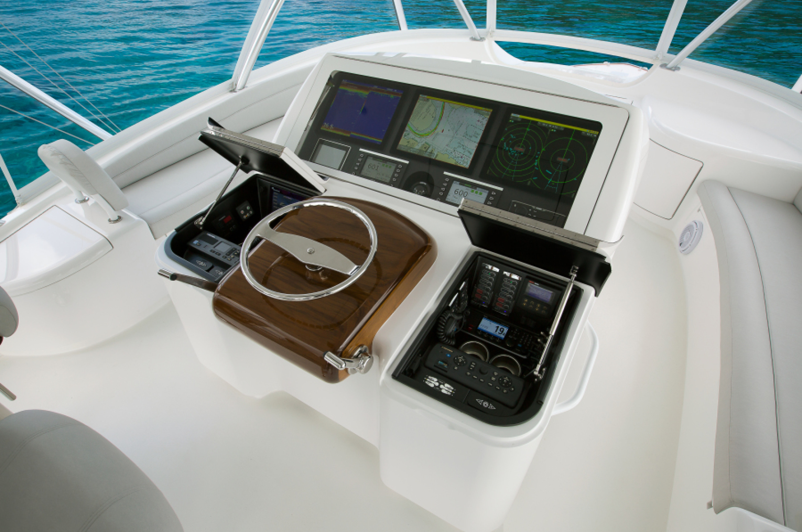 Slide: The Image of 2025 68 Viking Yacht Convertible - 4895340