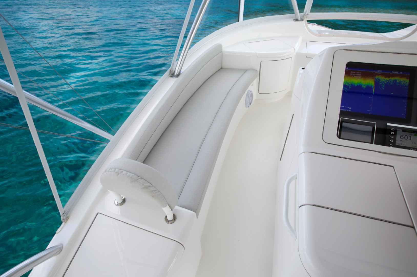 Slide: The Image of 2025 68 Viking Yacht Convertible   - 4895345