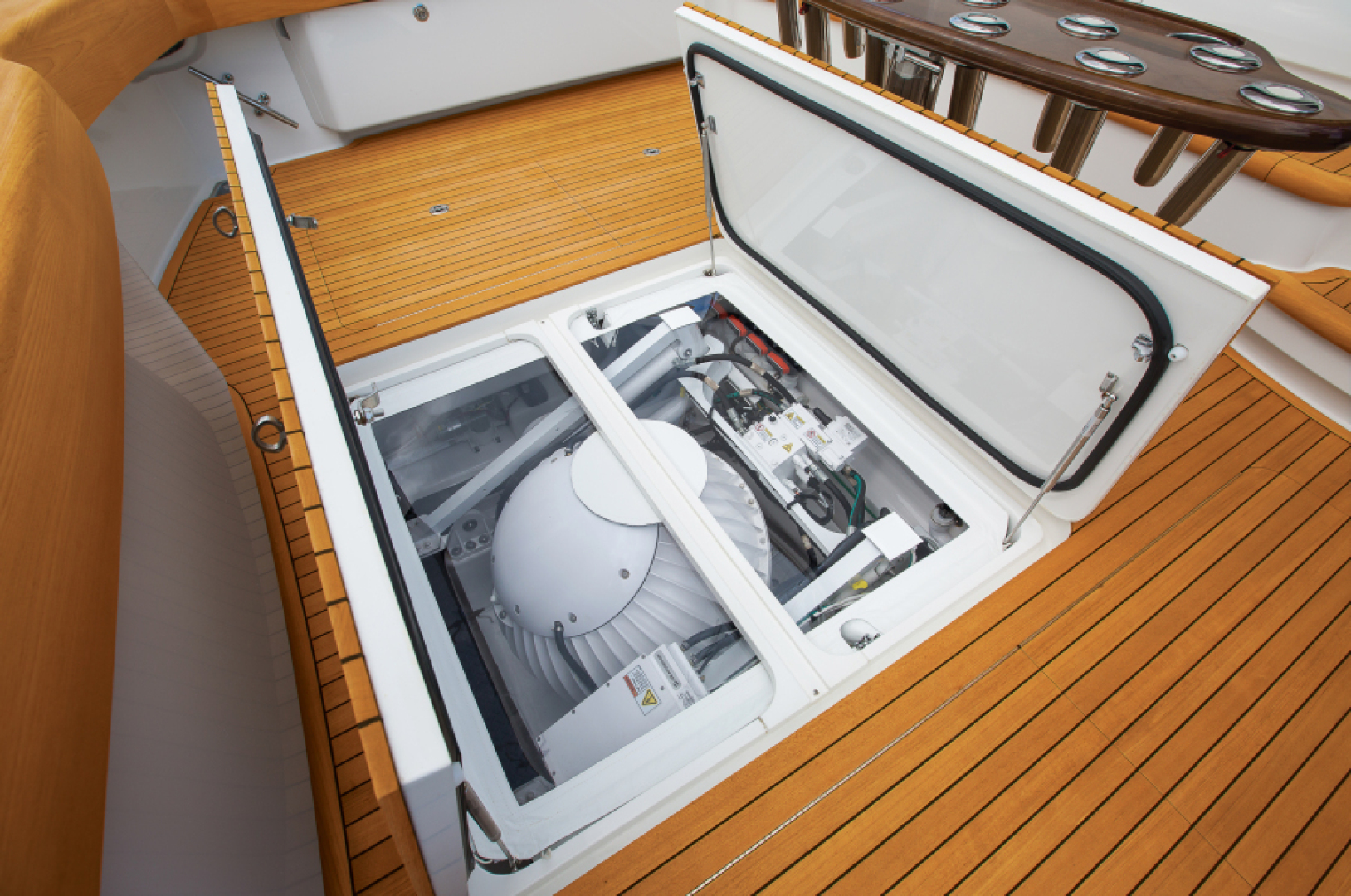 Slide: The Image of 2025 68 Viking Yacht Convertible   - 4895356