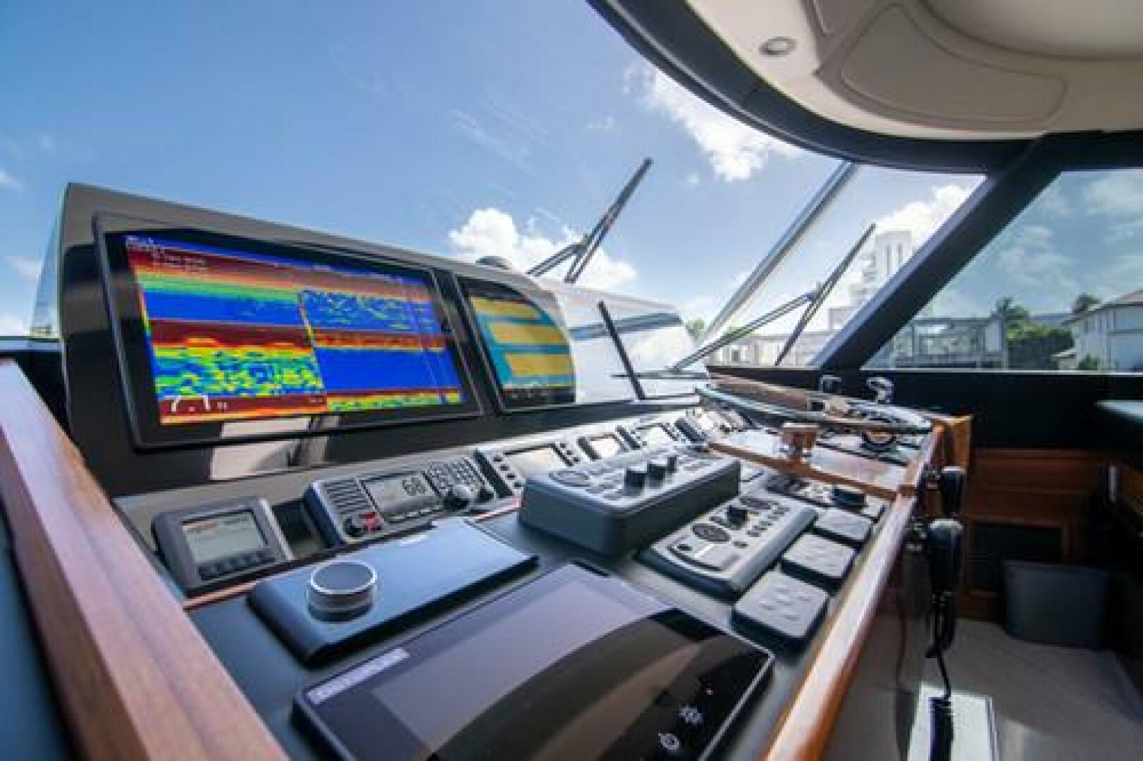 Slide: The Image of 2024 Viking 68 Enclosed Bridge Helm - 5080885