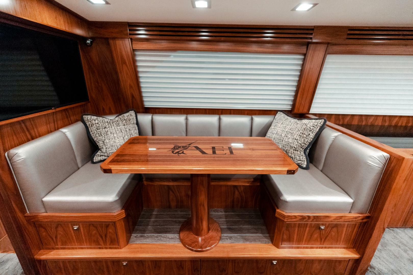 Slide: The Image of 2020 Viking 72 Convertible - AEI - Dinette - 4757849