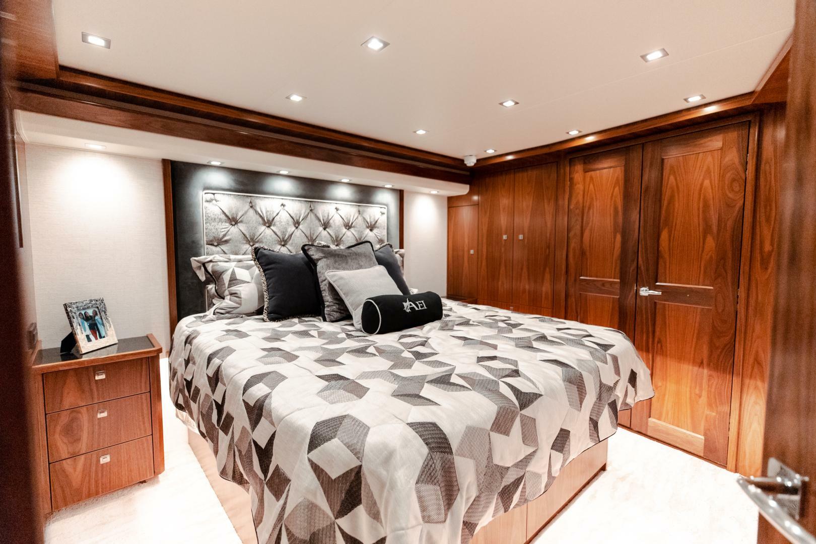 Slide: The Image of 2020 Viking 72 Convertible - AEI - Master Stateroom - 4757831