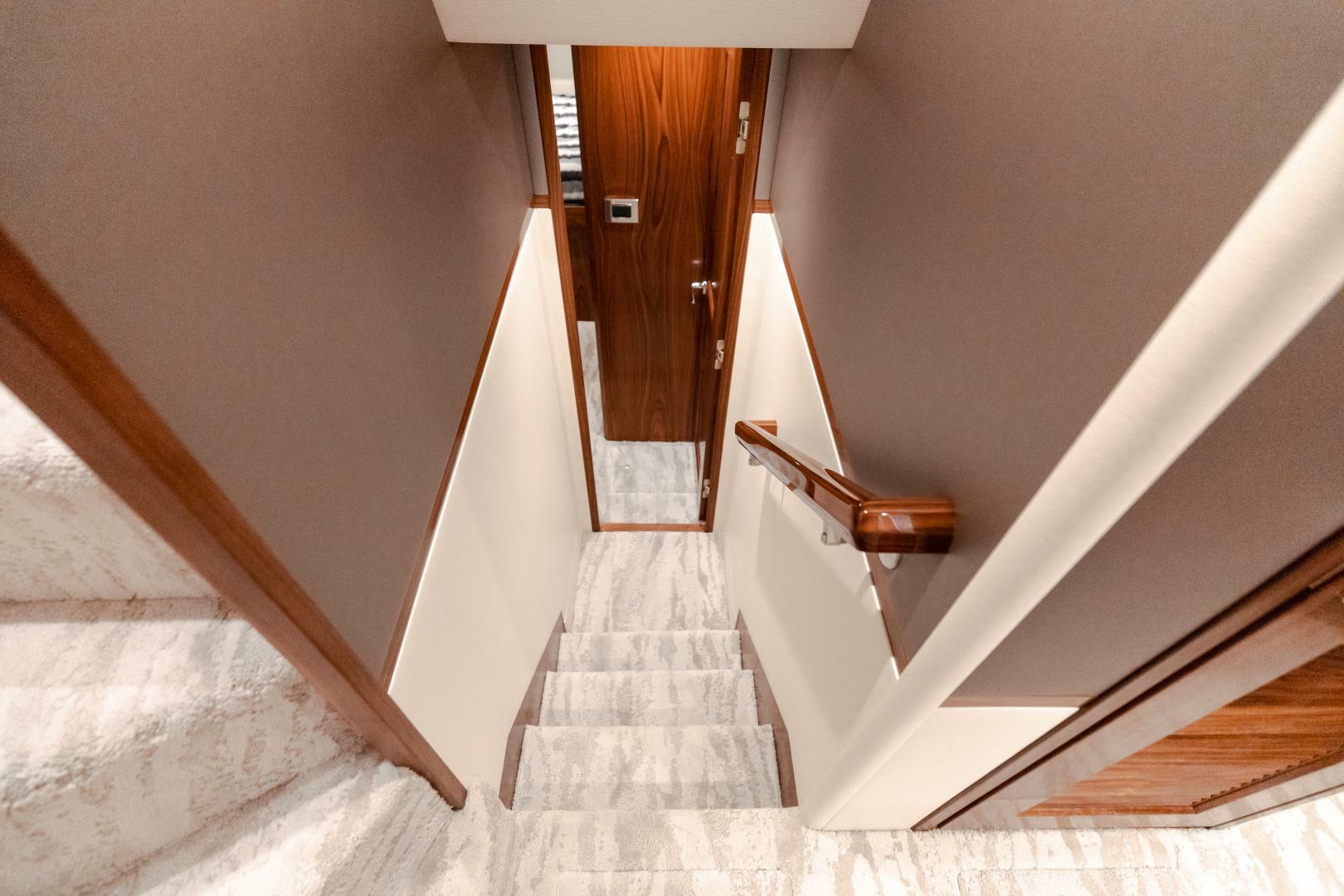 Slide: The Image of 2020 Viking 72 Convertible - AEI - Companionway - 4757866