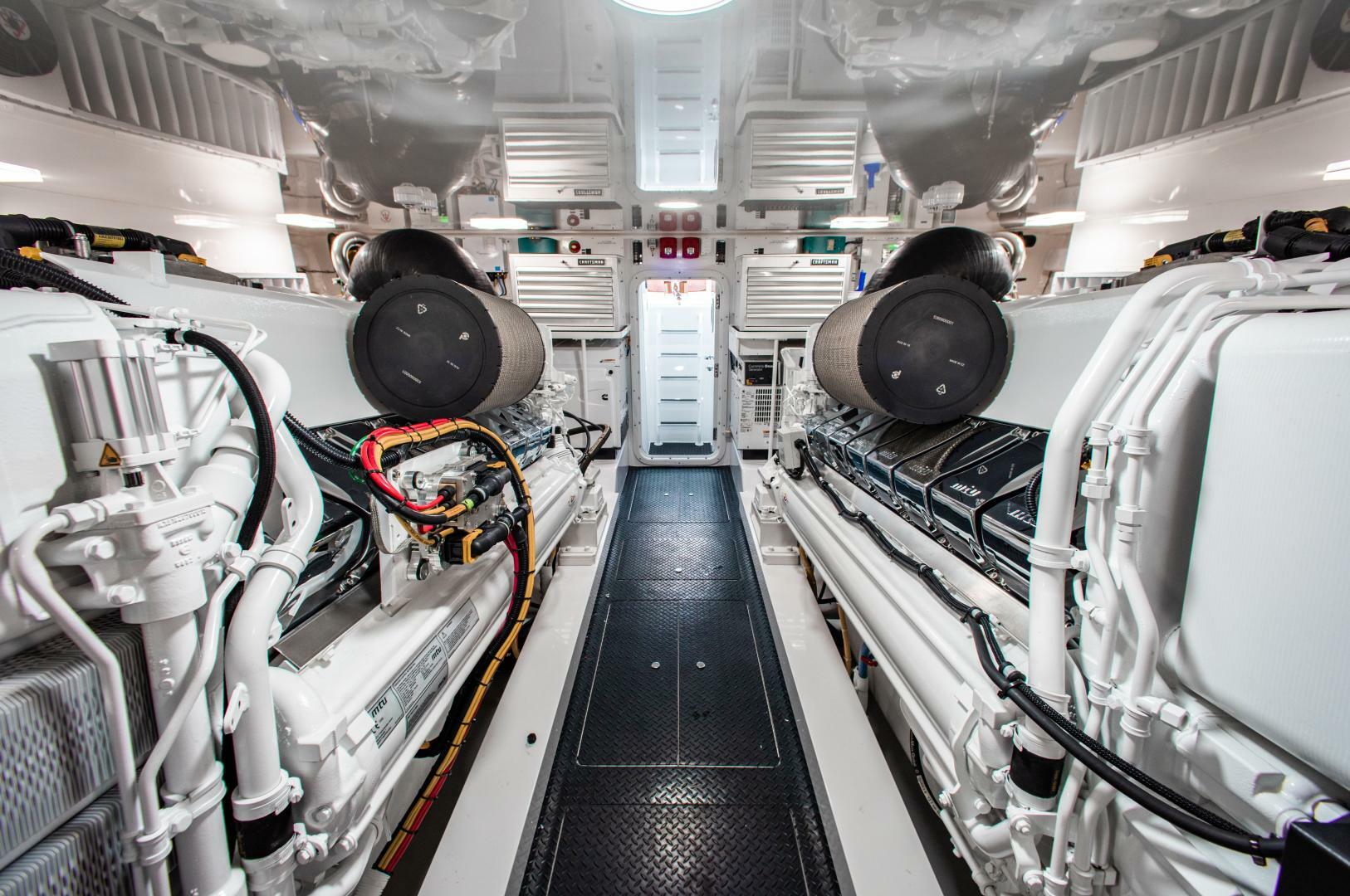 Slide: The Image of 2020 Viking 72 Convertible - AEI - Engine Room - 4757876