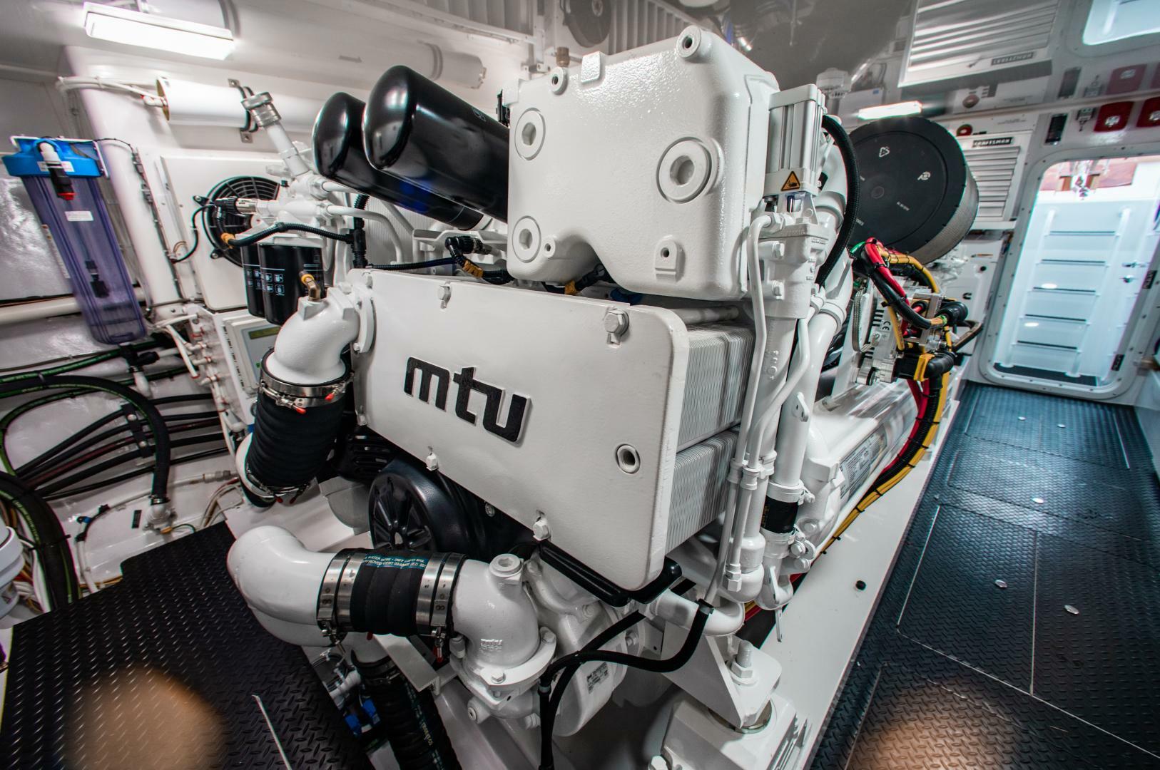 Slide: The Image of 2020 Viking 72 Convertible - AEI - Engine Room - 4757877