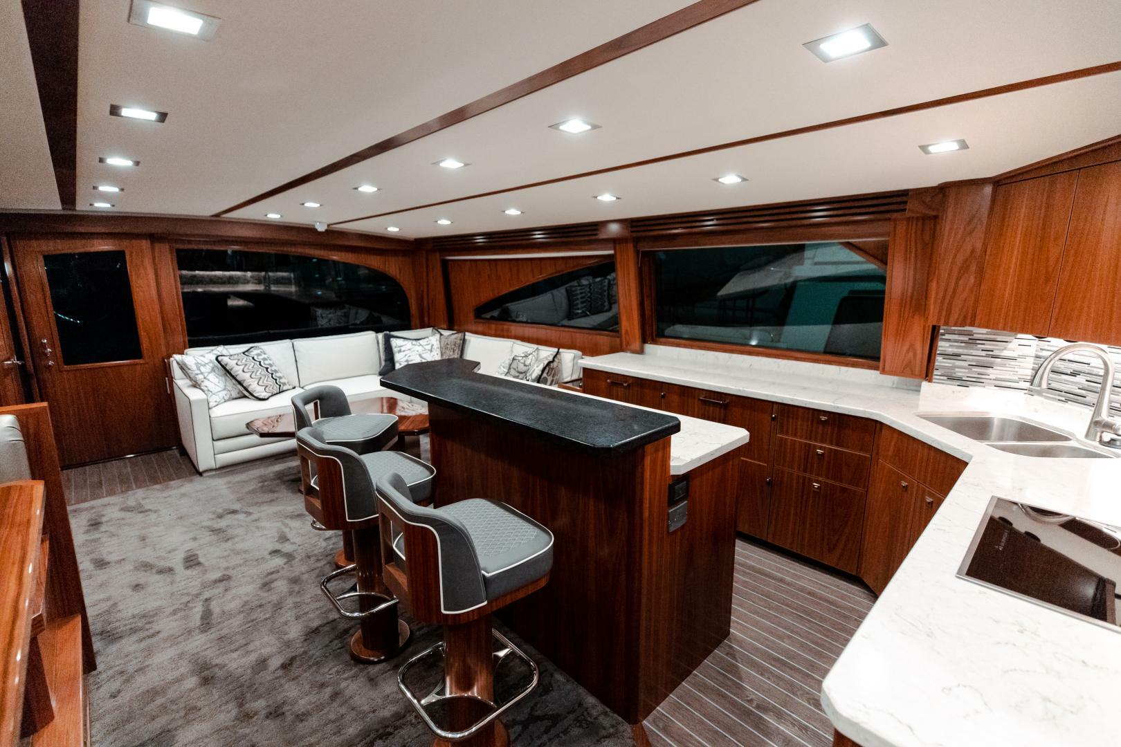 Slide: The Image of 2020 Viking 72 Convertible - AEI - Galley - 4757838