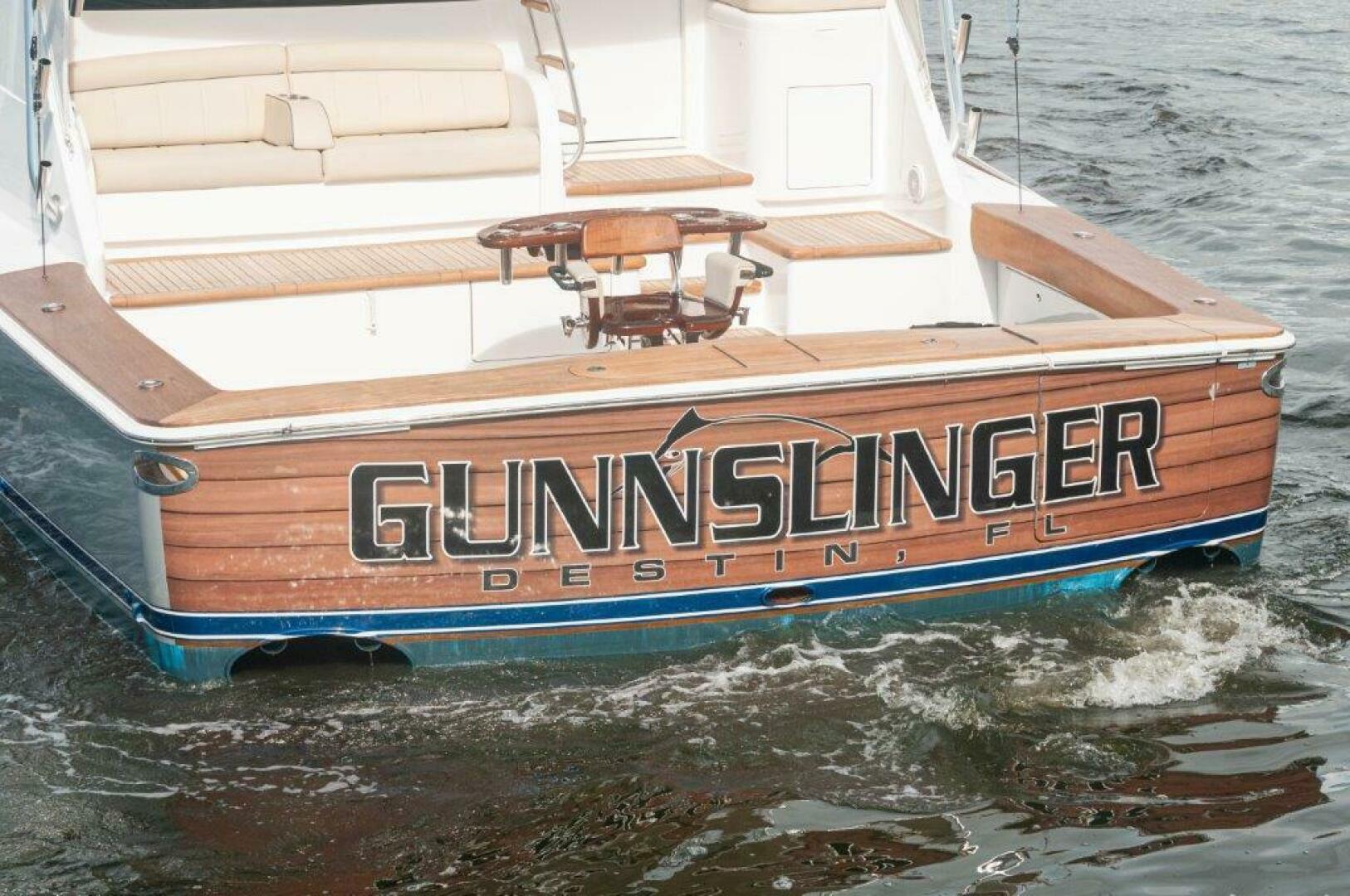 Slide: The Image of 2020 Viking 72 Convertible- GUNNSLINGER-Transom - 4535655