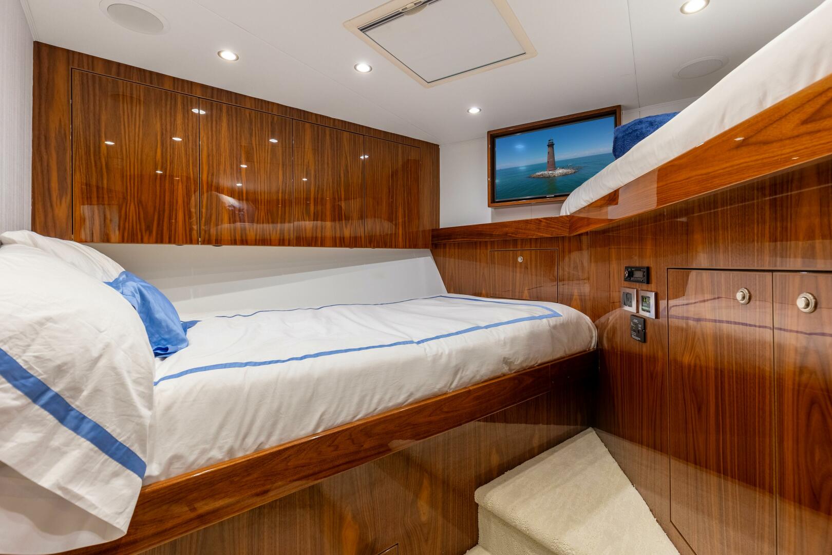 Slide: The Image of 2020 72 Viking Enclosed Bridge Team Harvey Forward Stateroom (1) - 4822726