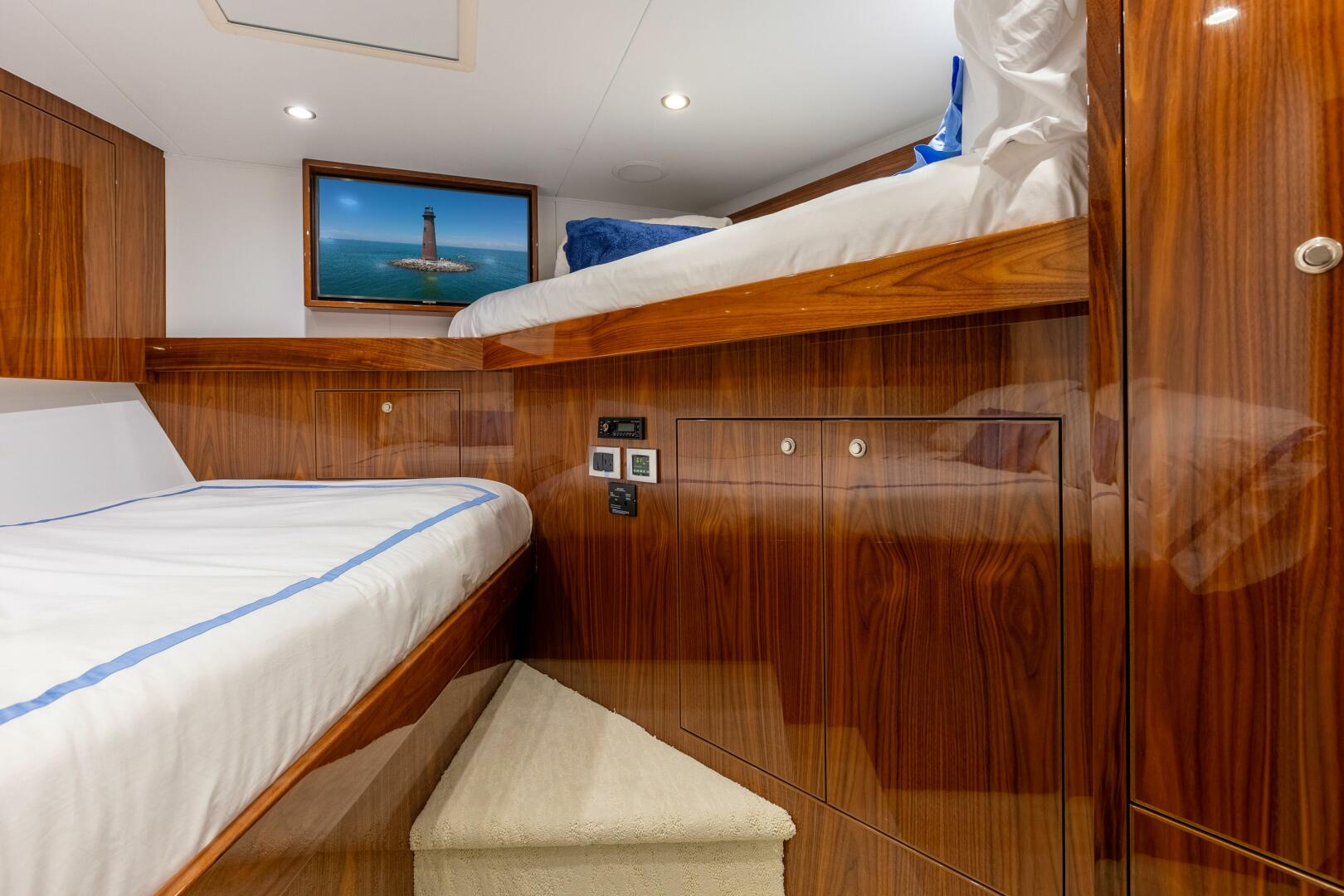 Slide: The Image of 2020 72 Viking Enclosed Bridge Team Harvey Forward Stateroom (2) - 4822727