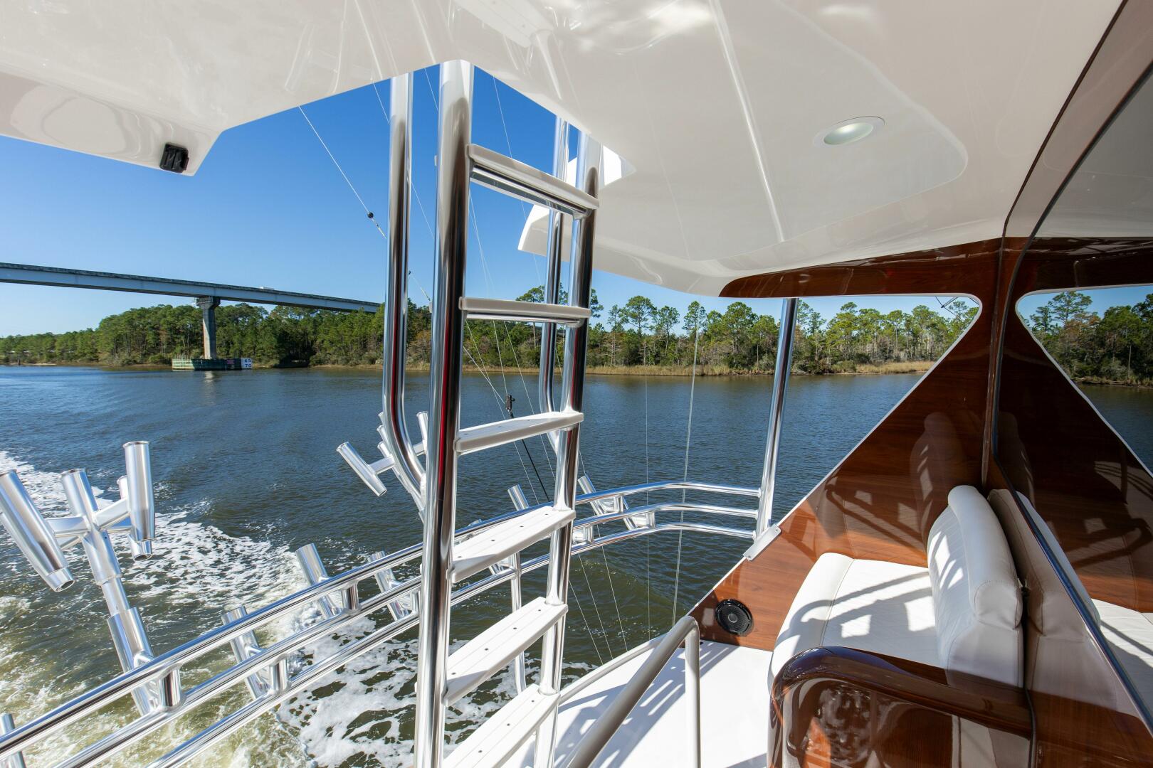 Slide: The Image of 2020 72 Viking Enclosed Bridge Team Harvey Rear Bridge Deck (1) - 4822854