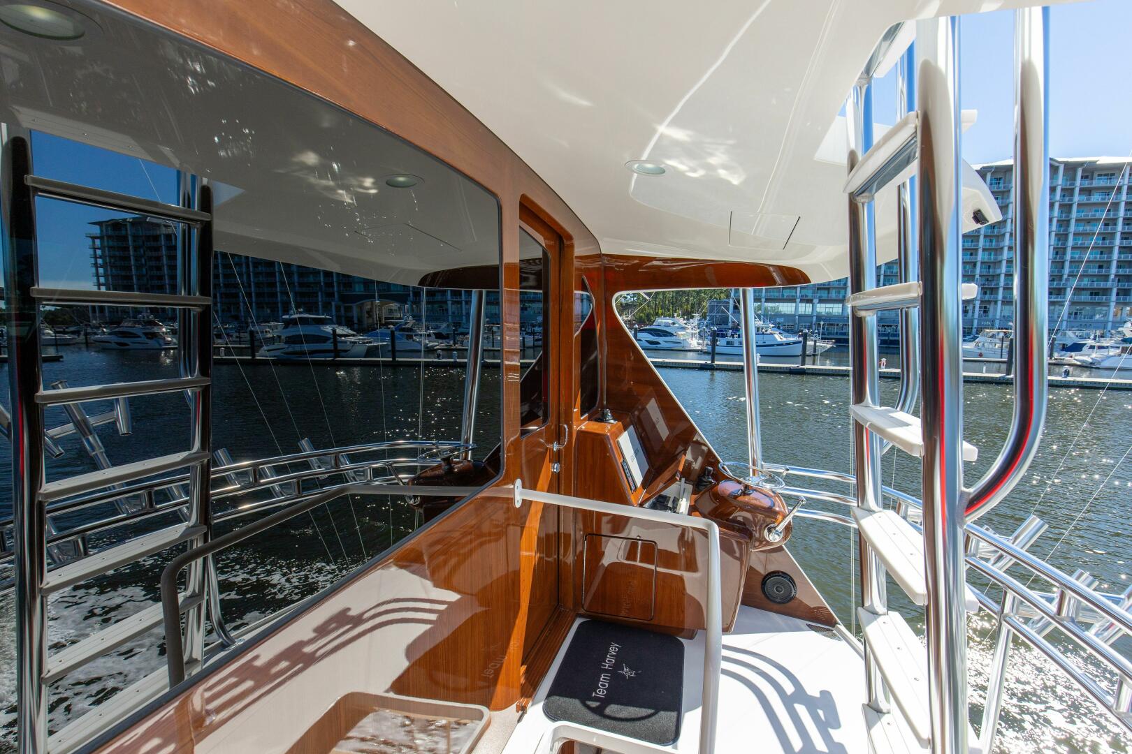 Slide: The Image of 2020 72 Viking Enclosed Bridge Team Harvey Rear Bridge Deck (2) - 4822855