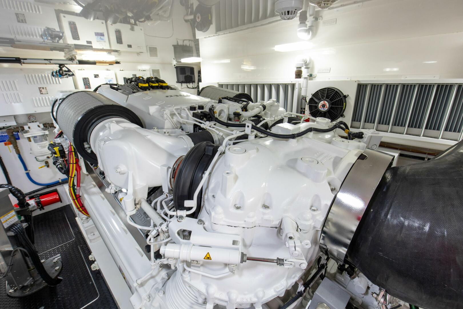 Slide: The Image of 2020 72 Viking Enclosed Bridge Team Harvey Engine Room (2) - 4822858