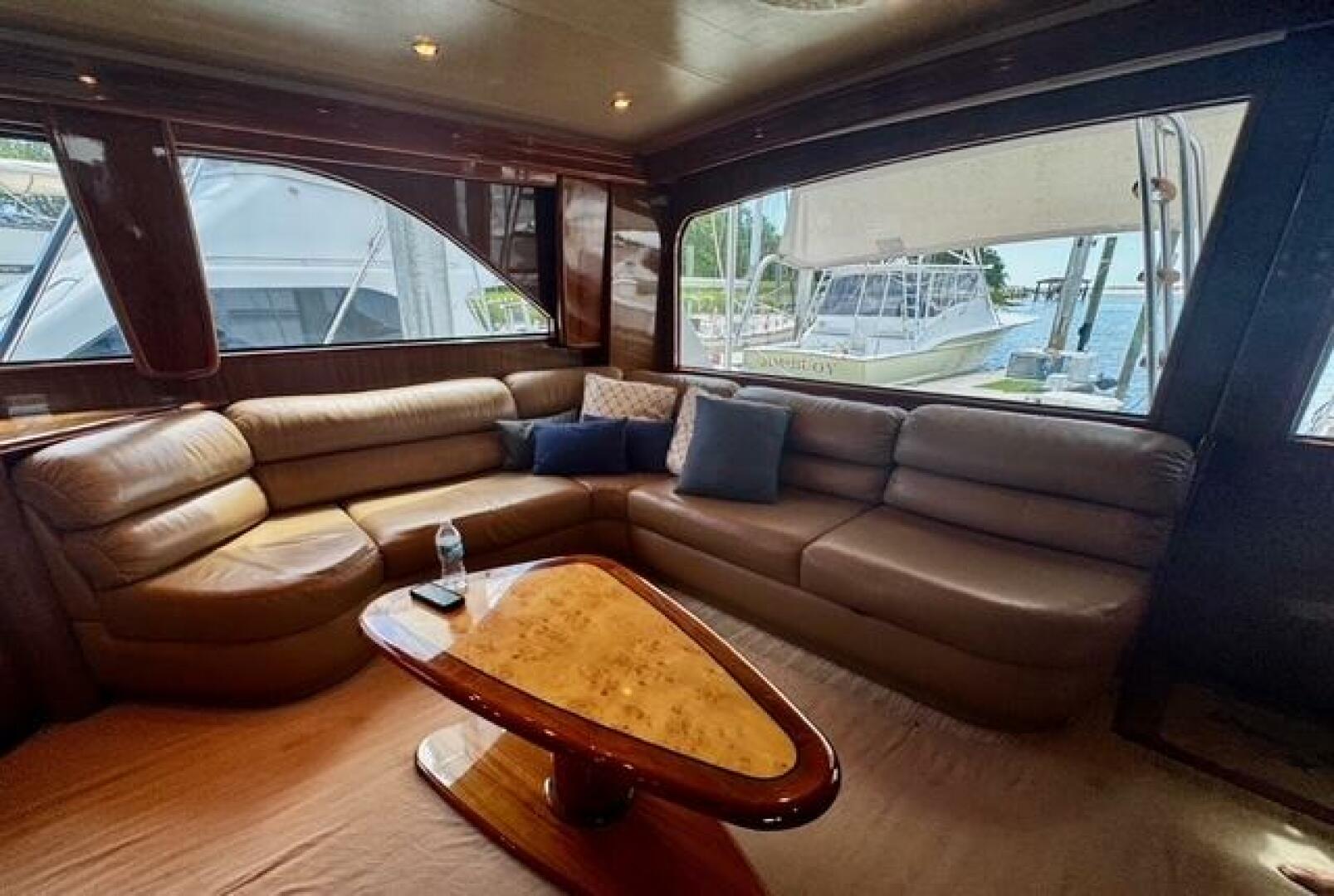 Slide: The Image of 2005 Viking 74 Convertible 'Liquid Gold' Salon - 5427047