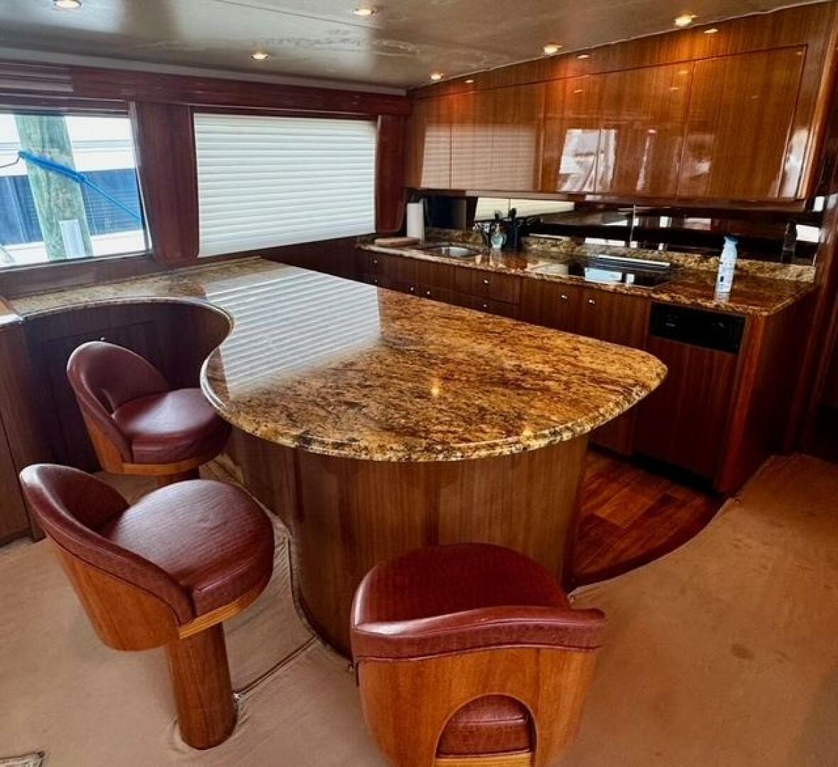 Slide: The Image of 2005 Viking 74 Convertible 'Liquid Gold' Galley - 5427048