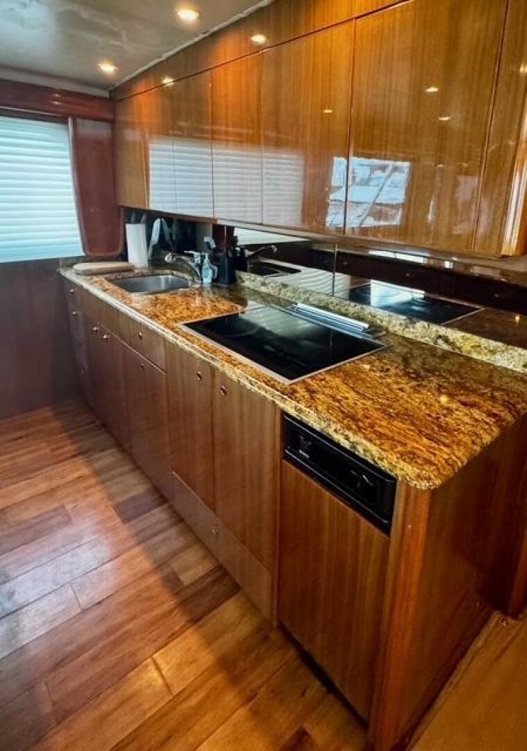 Slide: The Image of 2005 Viking 74 Convertible 'Liquid Gold' Galley - 5427071