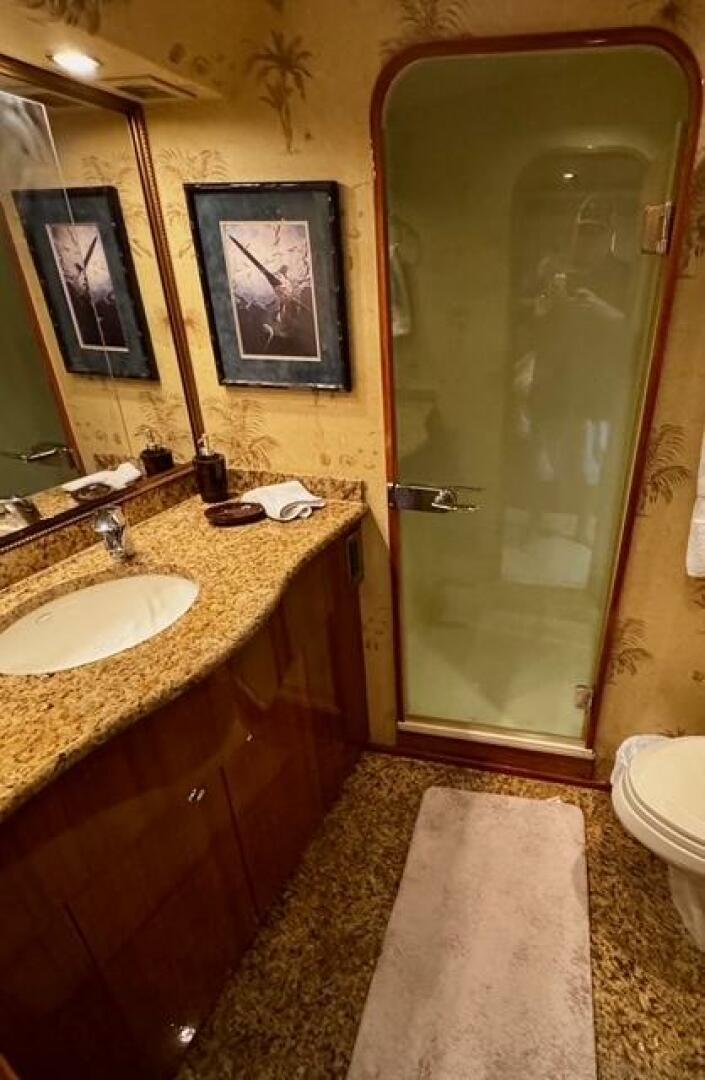 Slide: The Image of 2005 Viking 74 Convertible 'Liquid Gold' Master Head - 5427050
