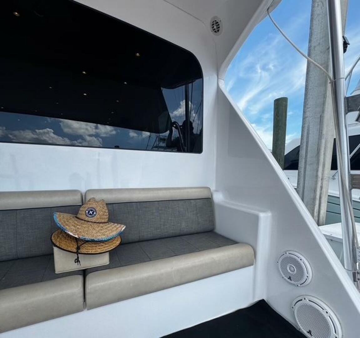 Slide: The Image of 2005 Viking 74 Convertible 'Liquid Gold' Cockpit - 5427054