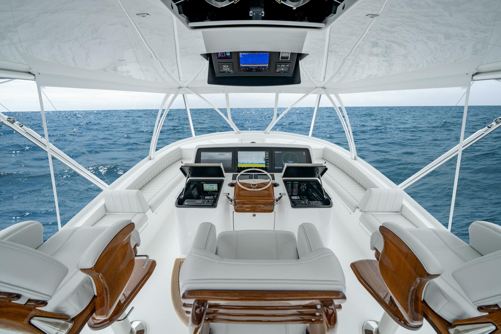 Slide: The Image of 2025 74 Viking Yacht Convertible - 5380211