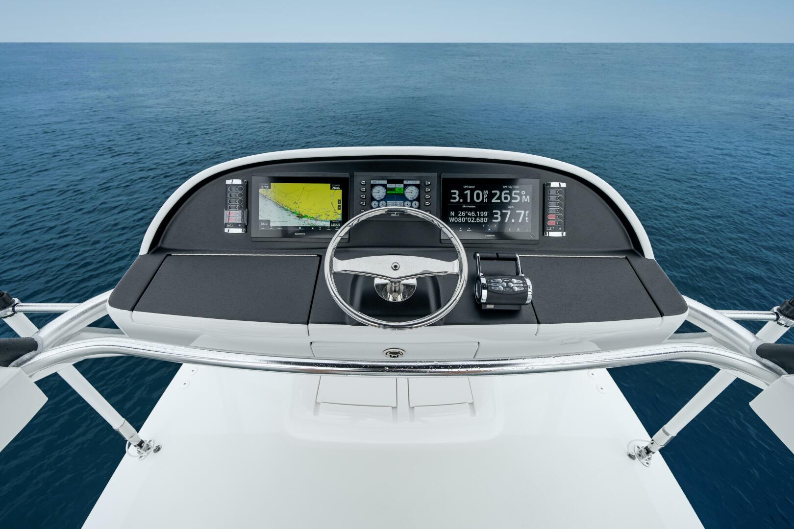 Slide: The Image of 2025 74 Viking Yacht Convertible - 5380276