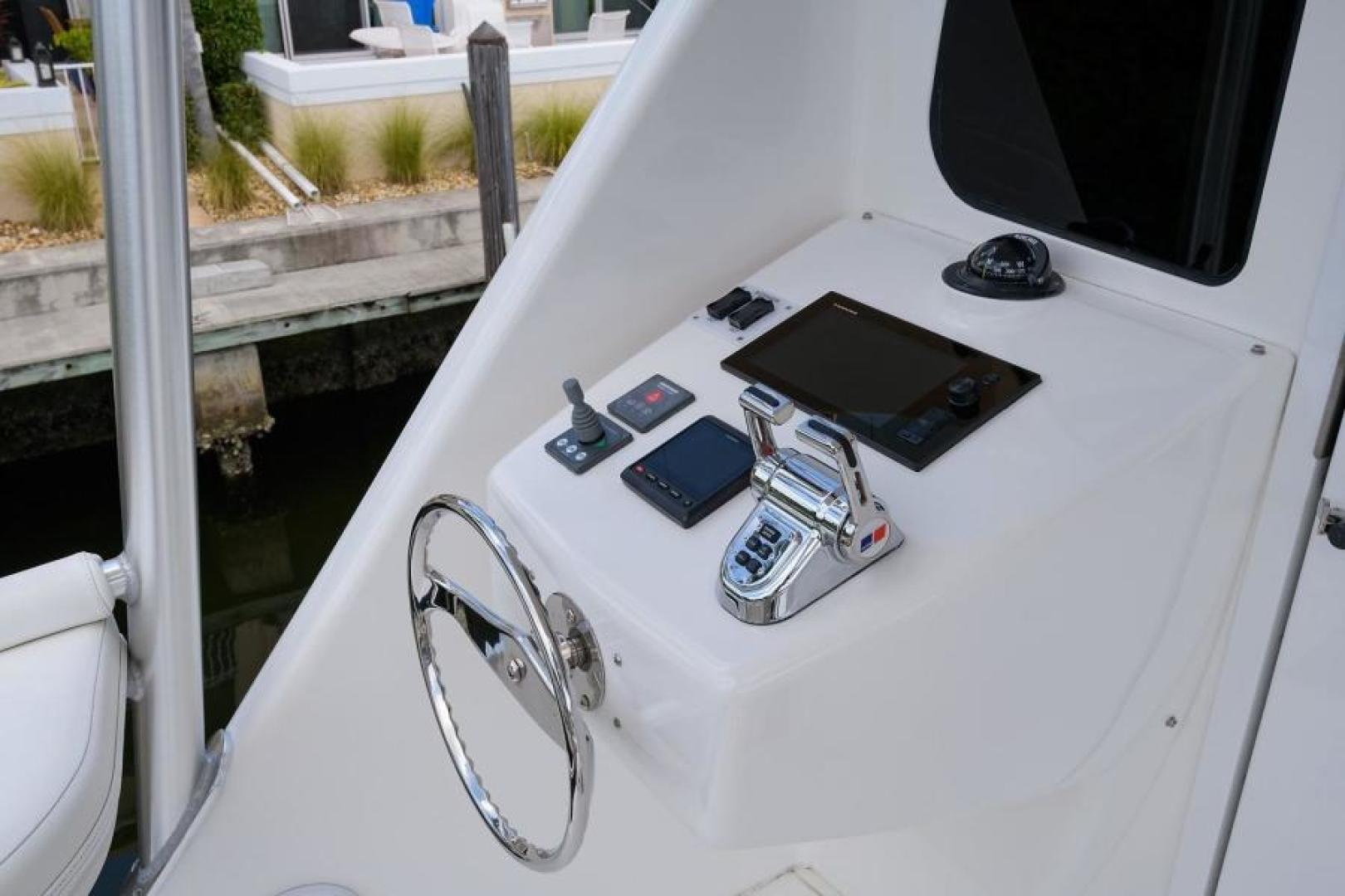 Slide: The Image of Viking 76 - Osh It - Enclosed Flybridge Controls 2014 Viking 76 Enclosed Bridge - Osh It - 1539877