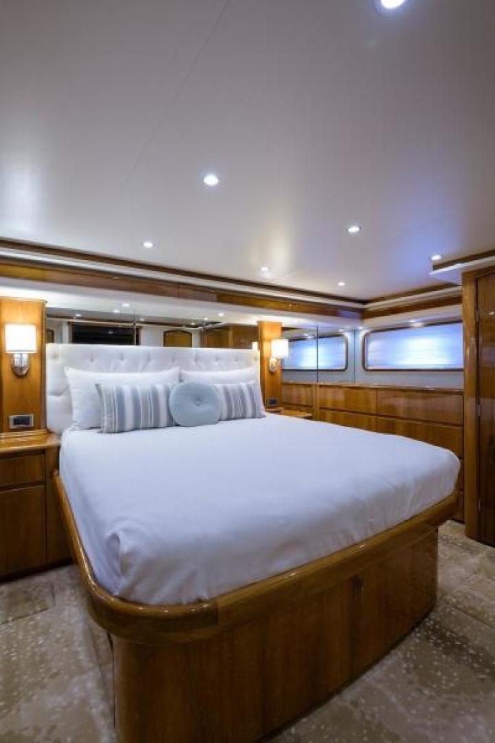Slide: The Image of Viking 76 - Osh It - Master Stateroom 2014 Viking 76 Enclosed Bridge - Osh It - 1539903