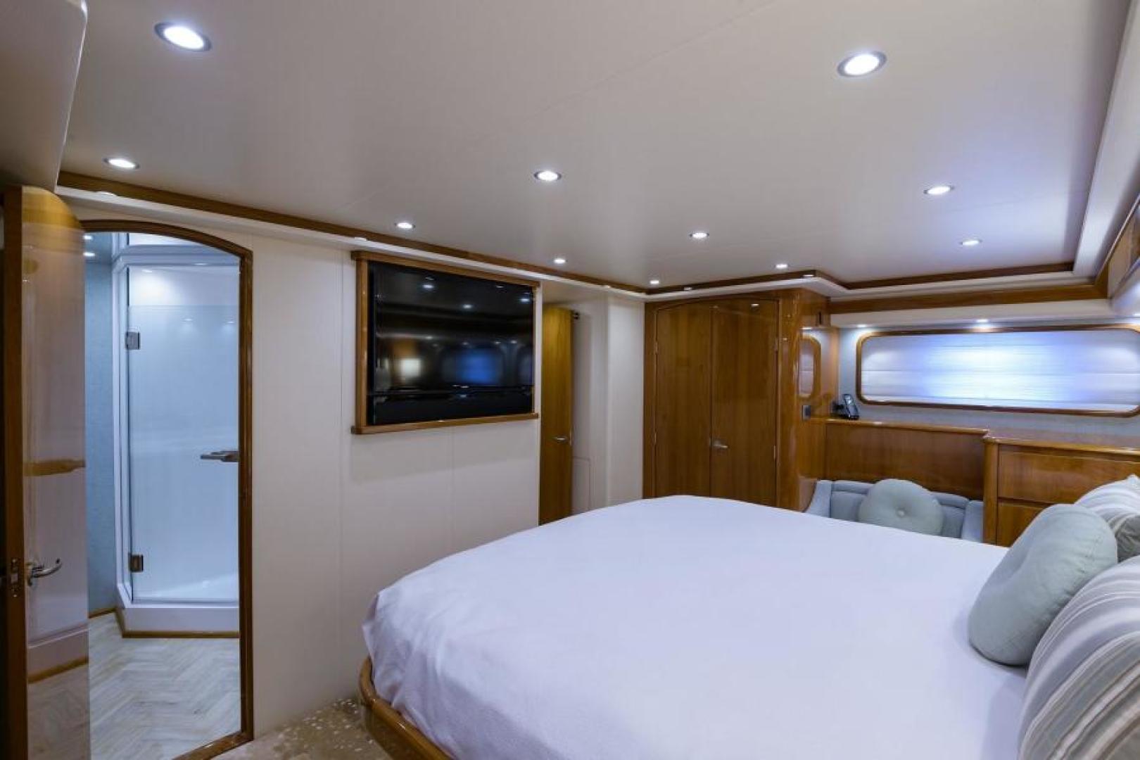Slide: The Image of Viking 76 - Osh It - Master Stateroom 2014 Viking 76 Enclosed Bridge - Osh It - 1539906
