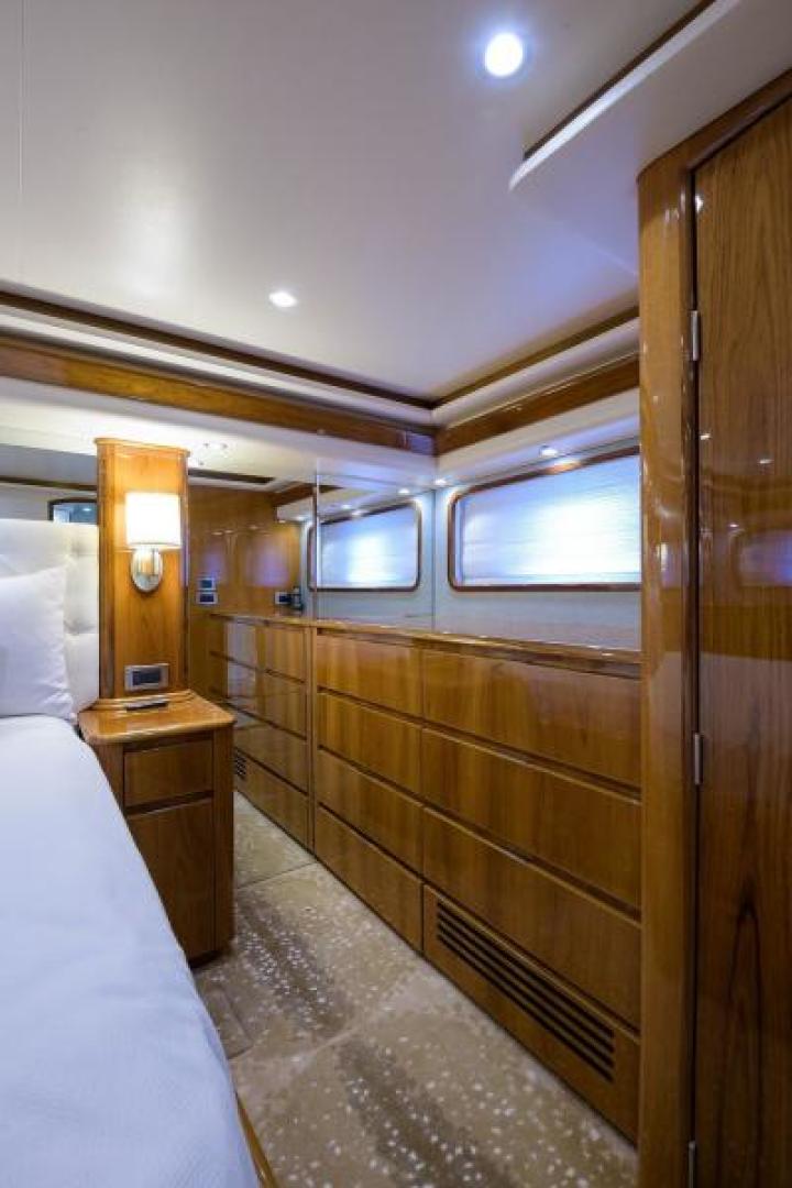 Slide: The Image of Viking 76 - Osh It - Master Stateroom 2014 Viking 76 Enclosed Bridge - Osh It - 1539908