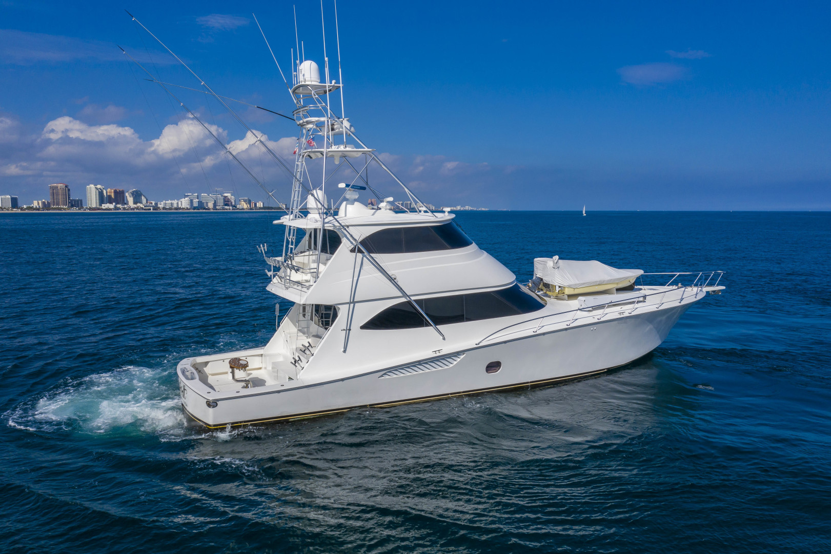 Slide: The Image of Viking 76 - Osh It - Exterior Profile 2014 Viking 76 Enclosed Bridge - Osh It - 1578813