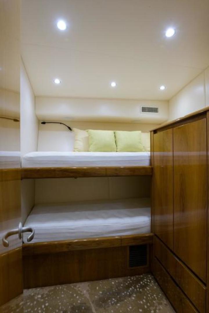 Slide: The Image of Viking 76 - Osh It - Forward Port Guest Stateroom 2014 Viking 76 Enclosed Bridge - Osh It - 1539892