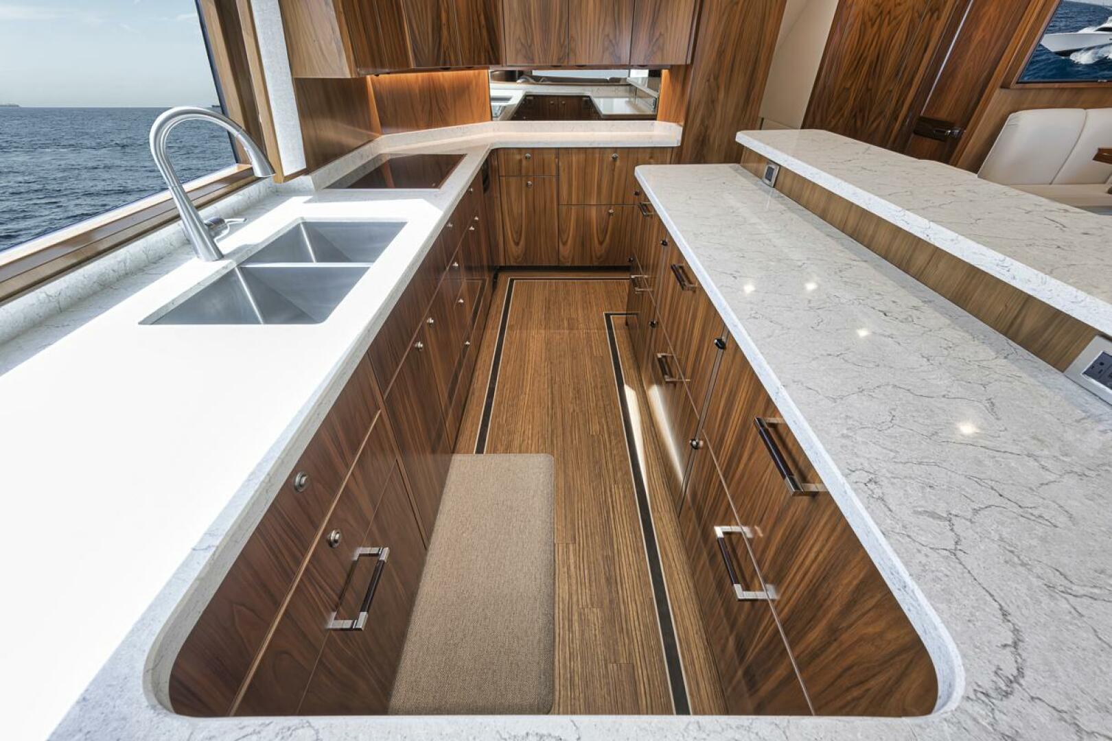 Slide: The Image of Galley 2021 Viking 80 Convertible Lucky Wave - 5143574
