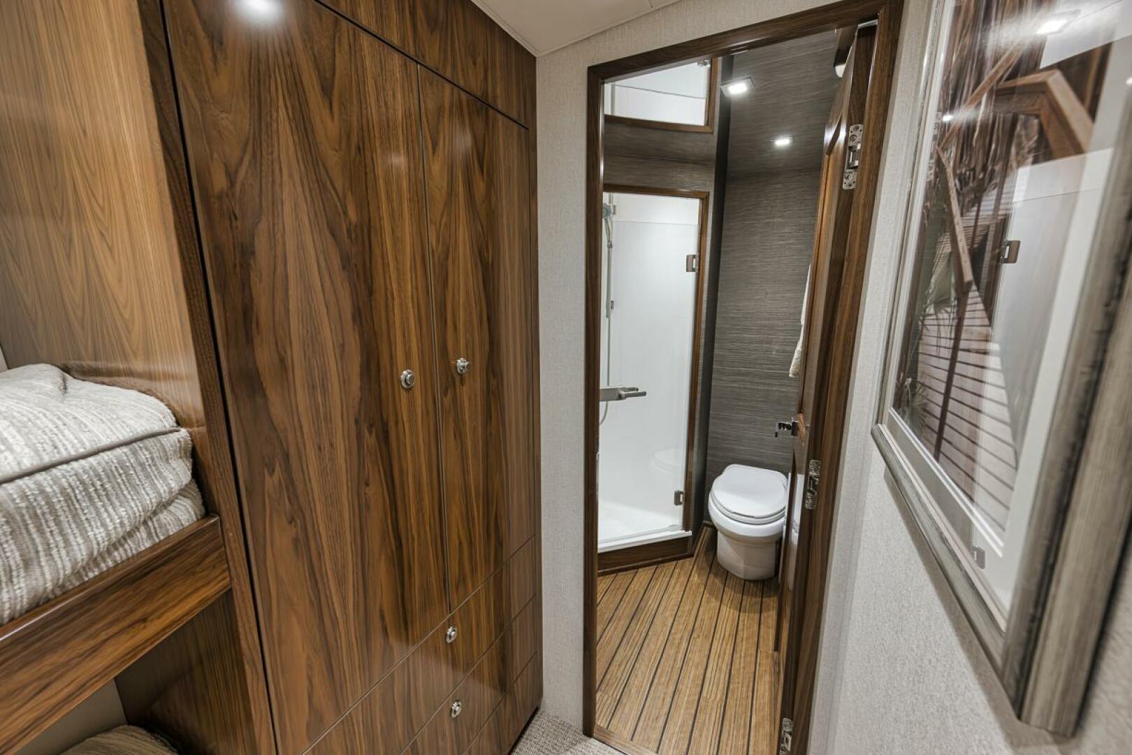 Slide: The Image of Stateroom 2021 Viking 80 Convertible Lucky Wave - 5143587