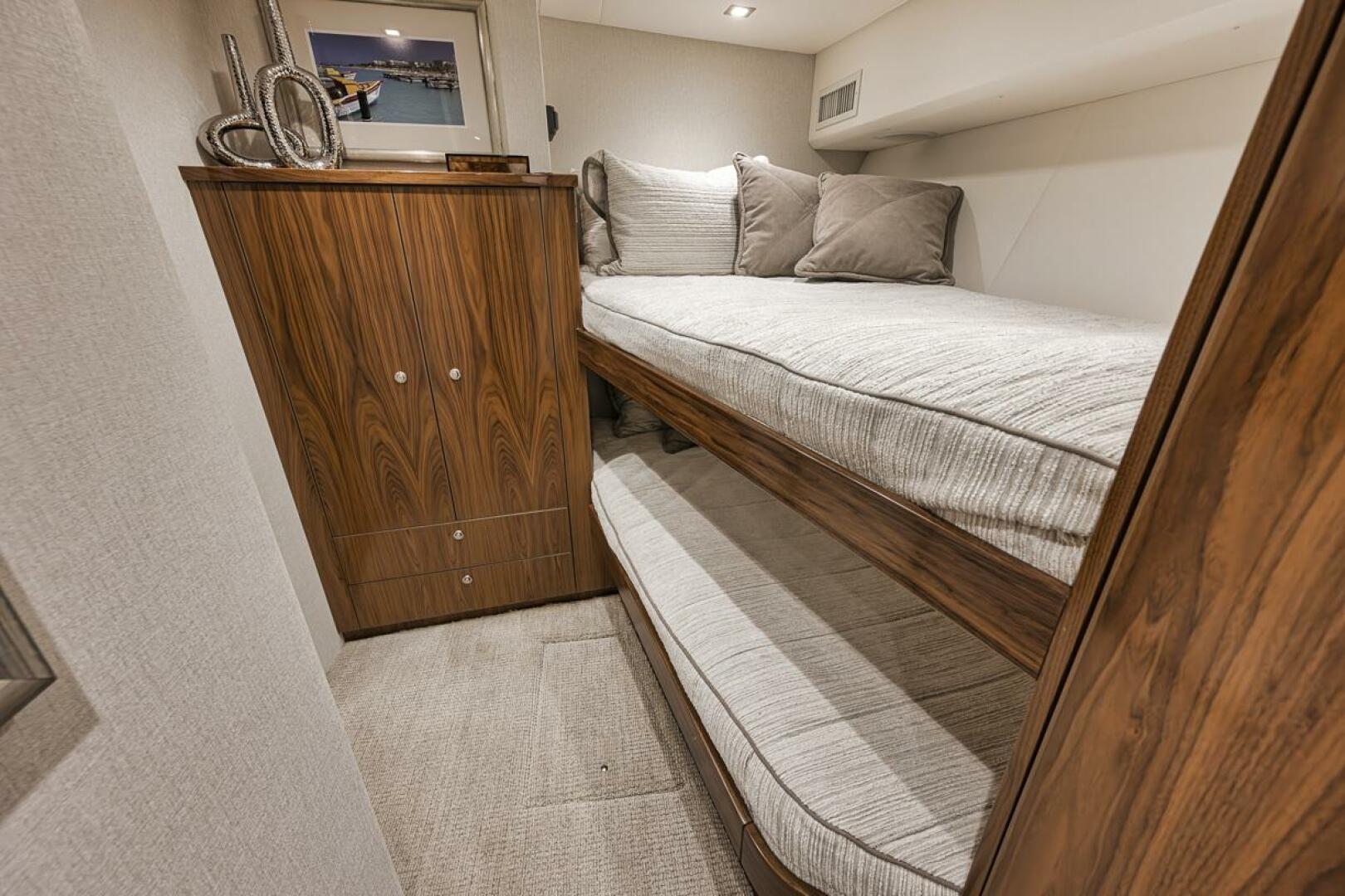 Slide: The Image of Stateroom 2021 Viking 80 Convertible Lucky Wave - 5143598