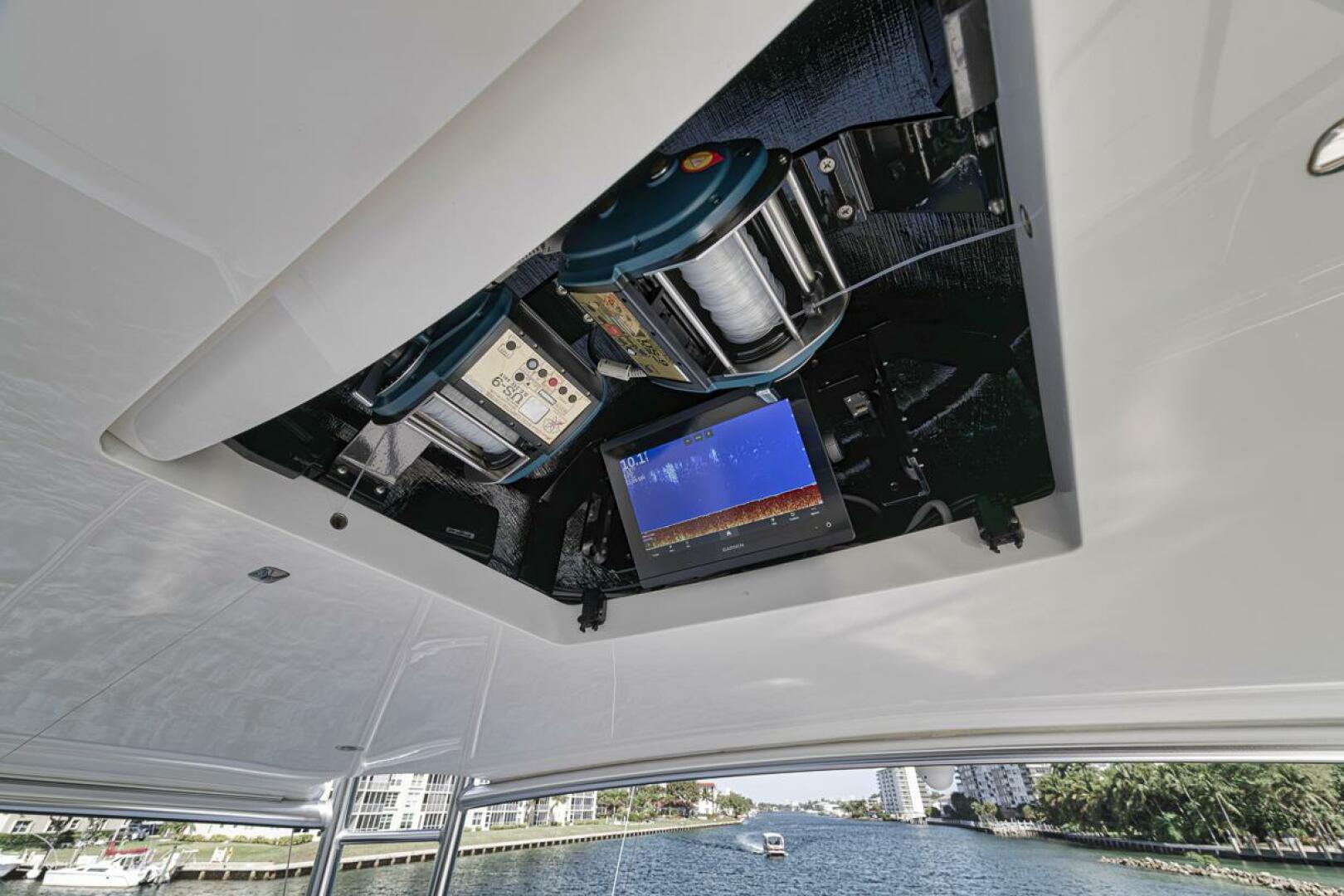 Slide: The Image of Flybridge 2021 Viking 80 Convertible Lucky Wave - 5143606