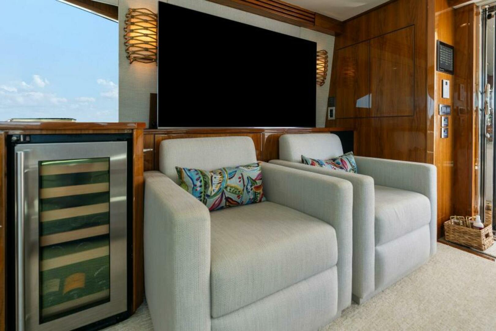 Slide: The Image of 2021 Viking 82 Cockpit Motor Yacht - MANA - Salon - 4866893