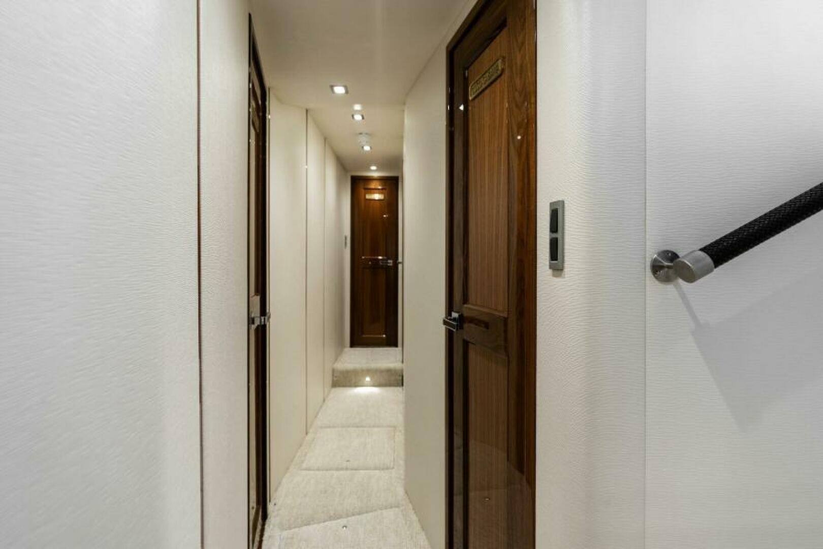 Slide: The Image of 2021 Viking 82 Cockpit Motor Yacht - MANA - Companionway - 4866923