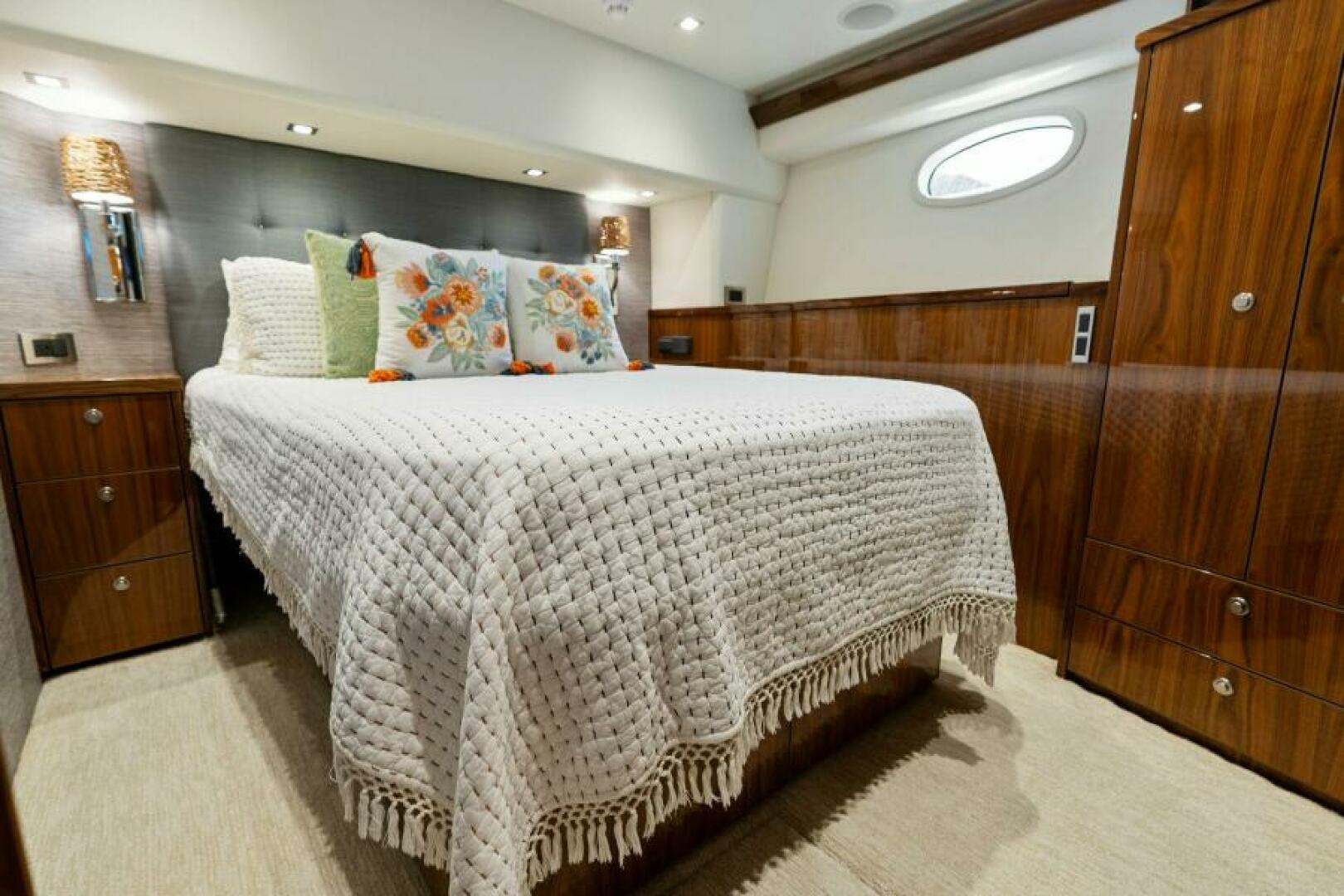 Slide: The Image of 2021 Viking 82 Cockpit Motor Yacht - MANA - Starboard Stateroom - 4866930