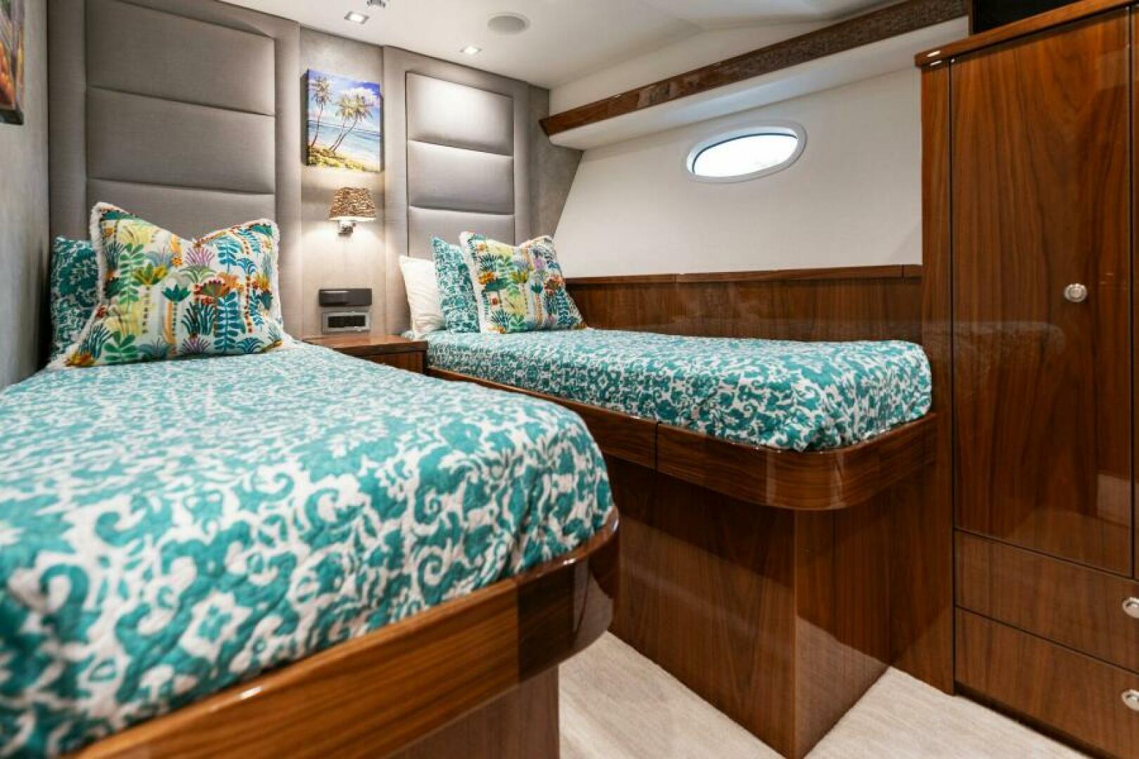 Slide: The Image of 2021 Viking 82 Cockpit Motor Yacht - MANA - Crew Stateroom - 4866935