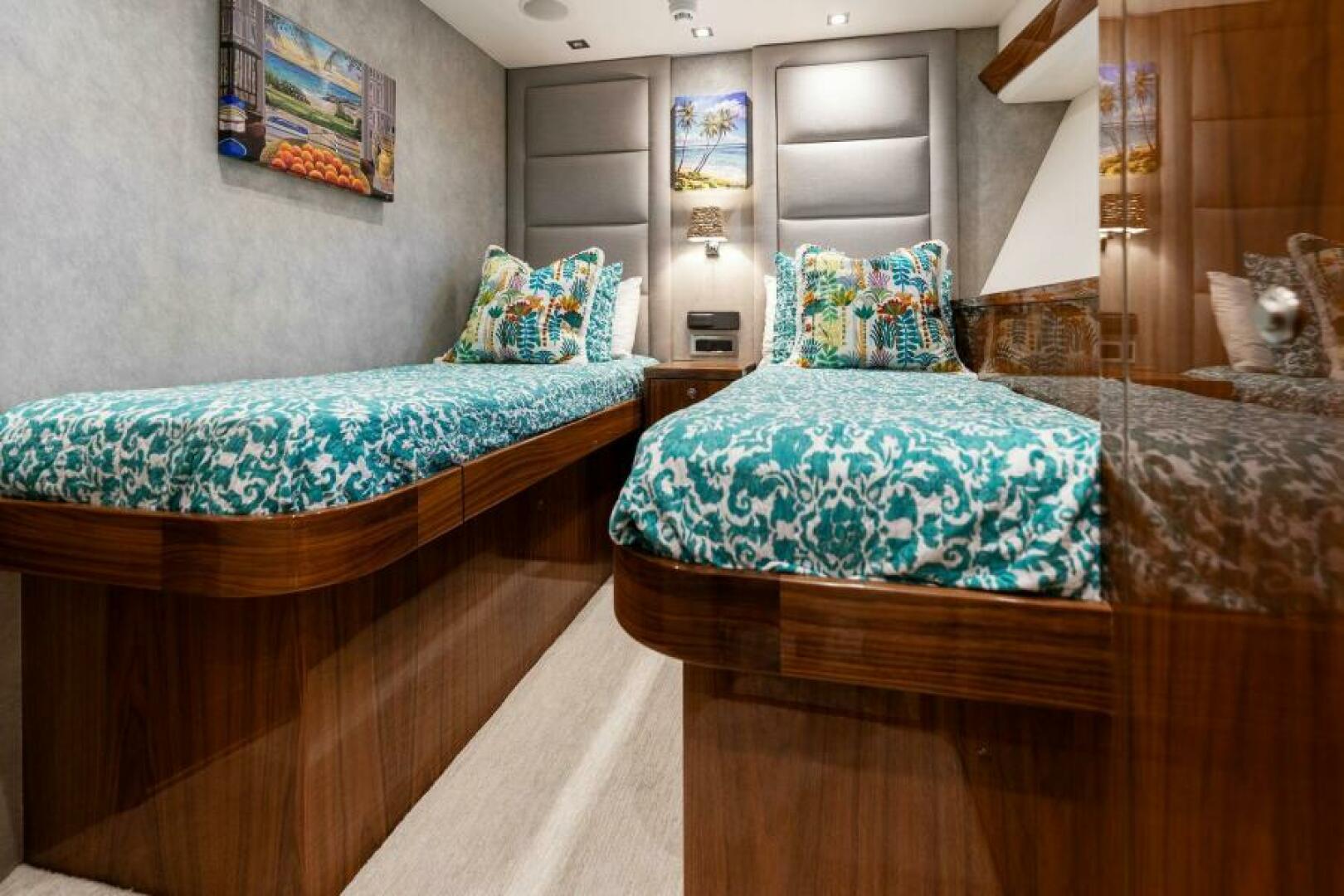 Slide: The Image of 2021 Viking 82 Cockpit Motor Yacht - MANA - Crew Stateroom - 4866936