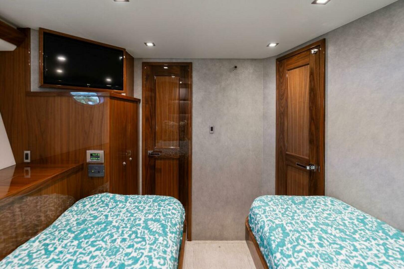 Slide: The Image of 2021 Viking 82 Cockpit Motor Yacht - MANA - Crew Stateroom - 4866937