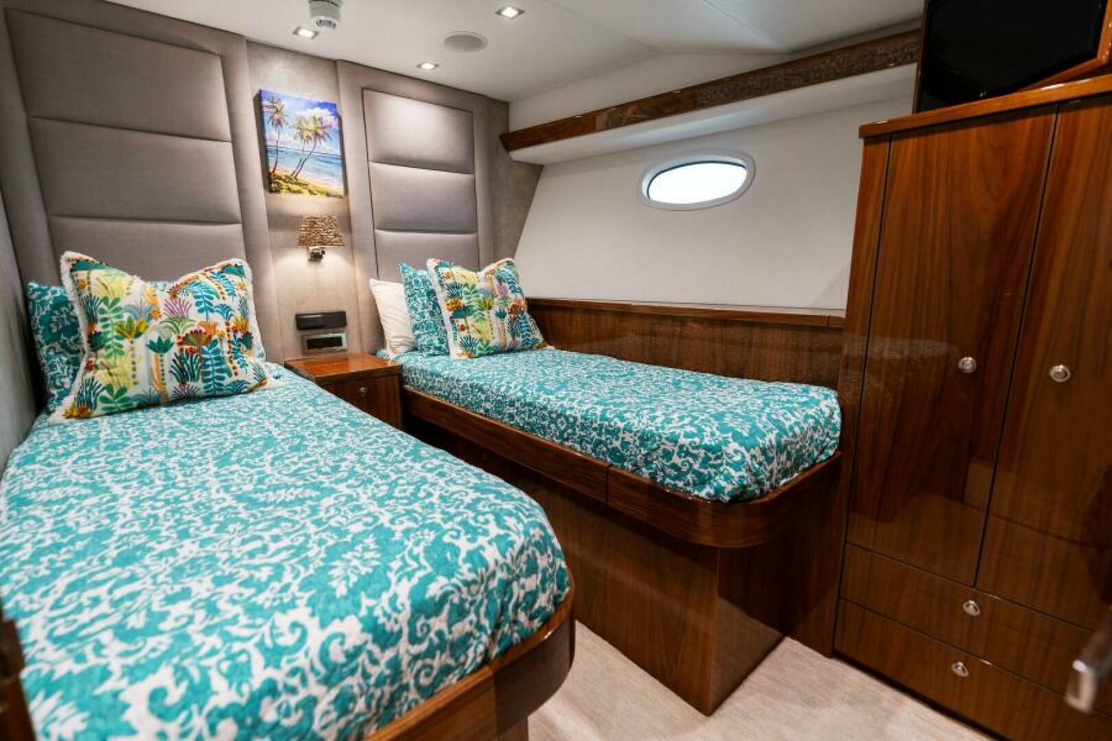 Slide: The Image of 2021 Viking 82 Cockpit Motor Yacht - MANA - Crew Stateroom - 4866938