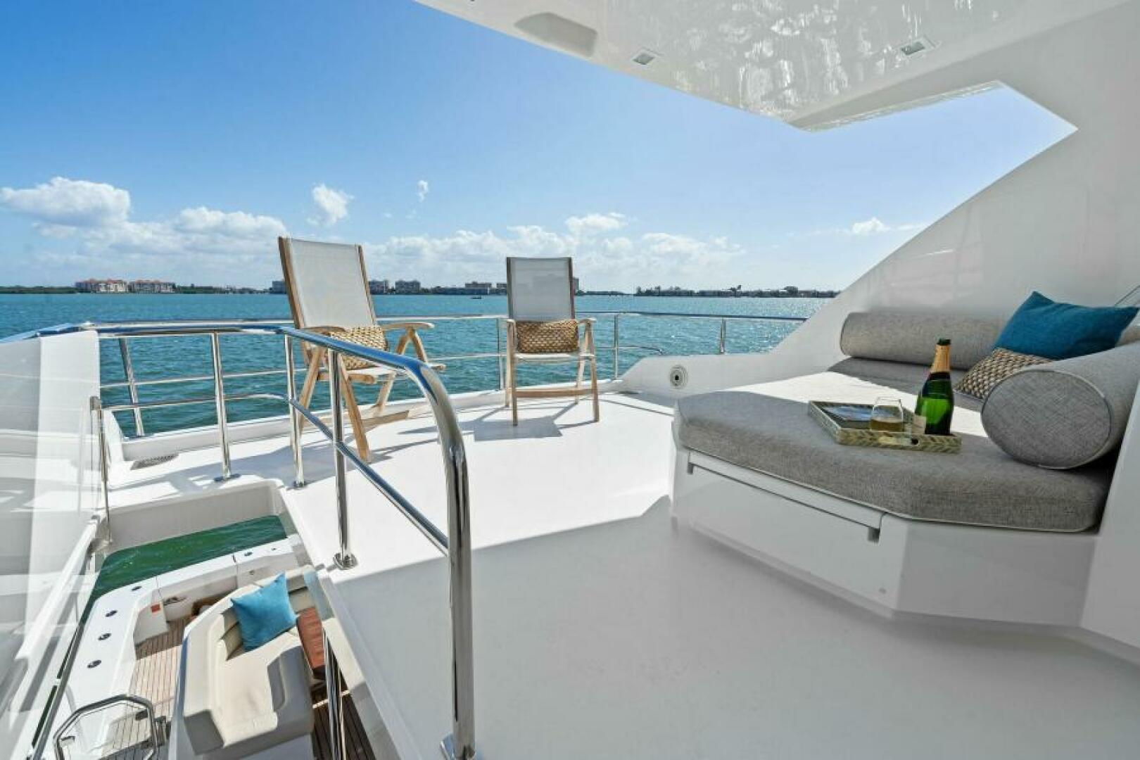 Slide: The Image of 2021 Viking 82 Cockpit Motor Yacht - MANA - Flybridge - 4866948