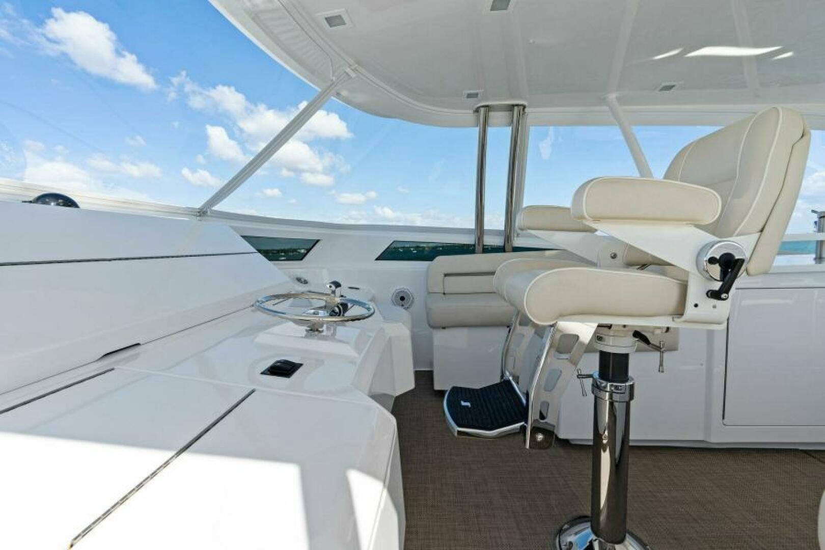 Slide: The Image of 2021 Viking 82 Cockpit Motor Yacht - MANA - Flybridge Helm - 4866959