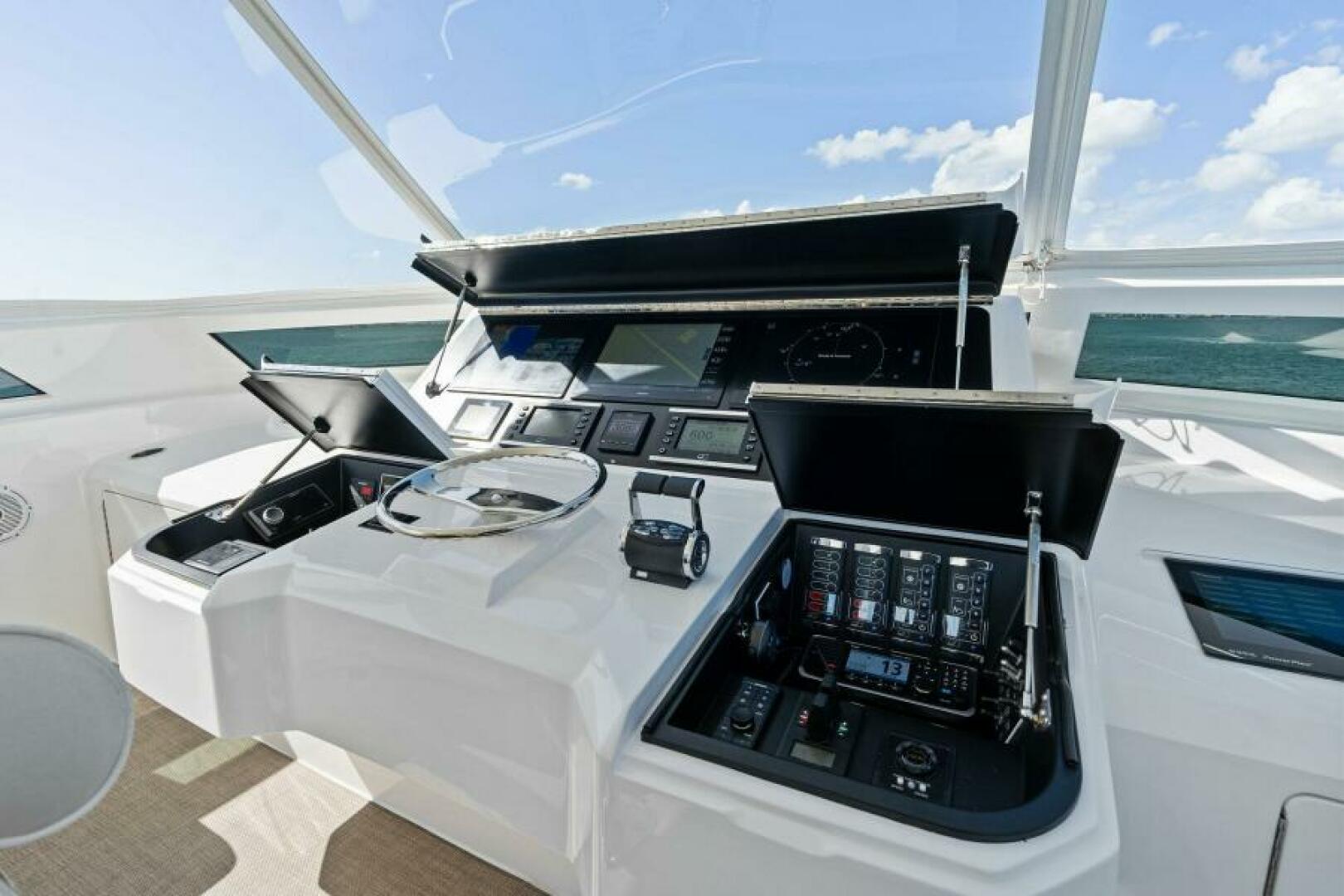 Slide: The Image of 2021 Viking 82 Cockpit Motor Yacht - MANA - Flybridge - 4866960