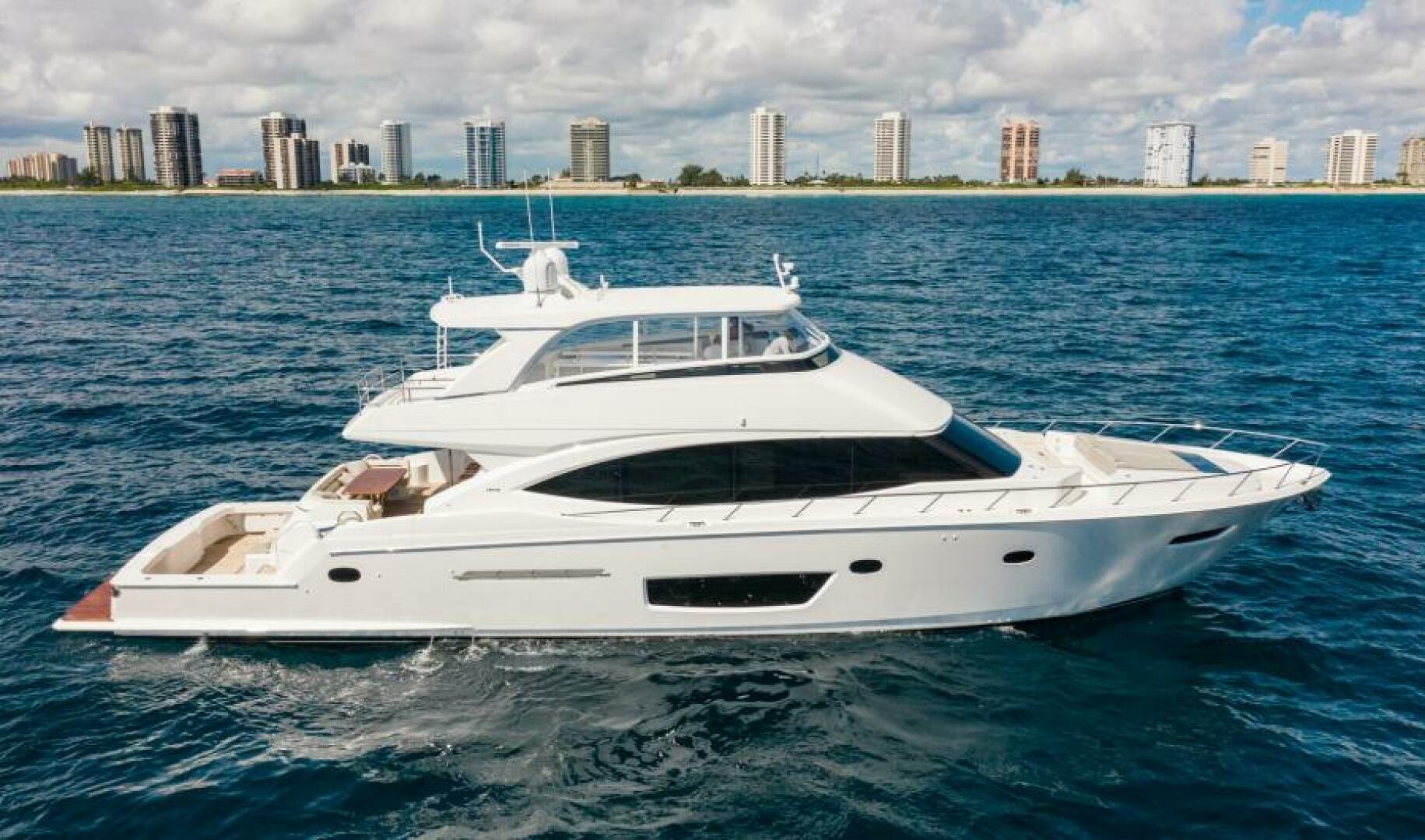 Slide: The Image of 2021 Viking 82 Cockpit Motor Yacht - MANA - Profile - 4866882