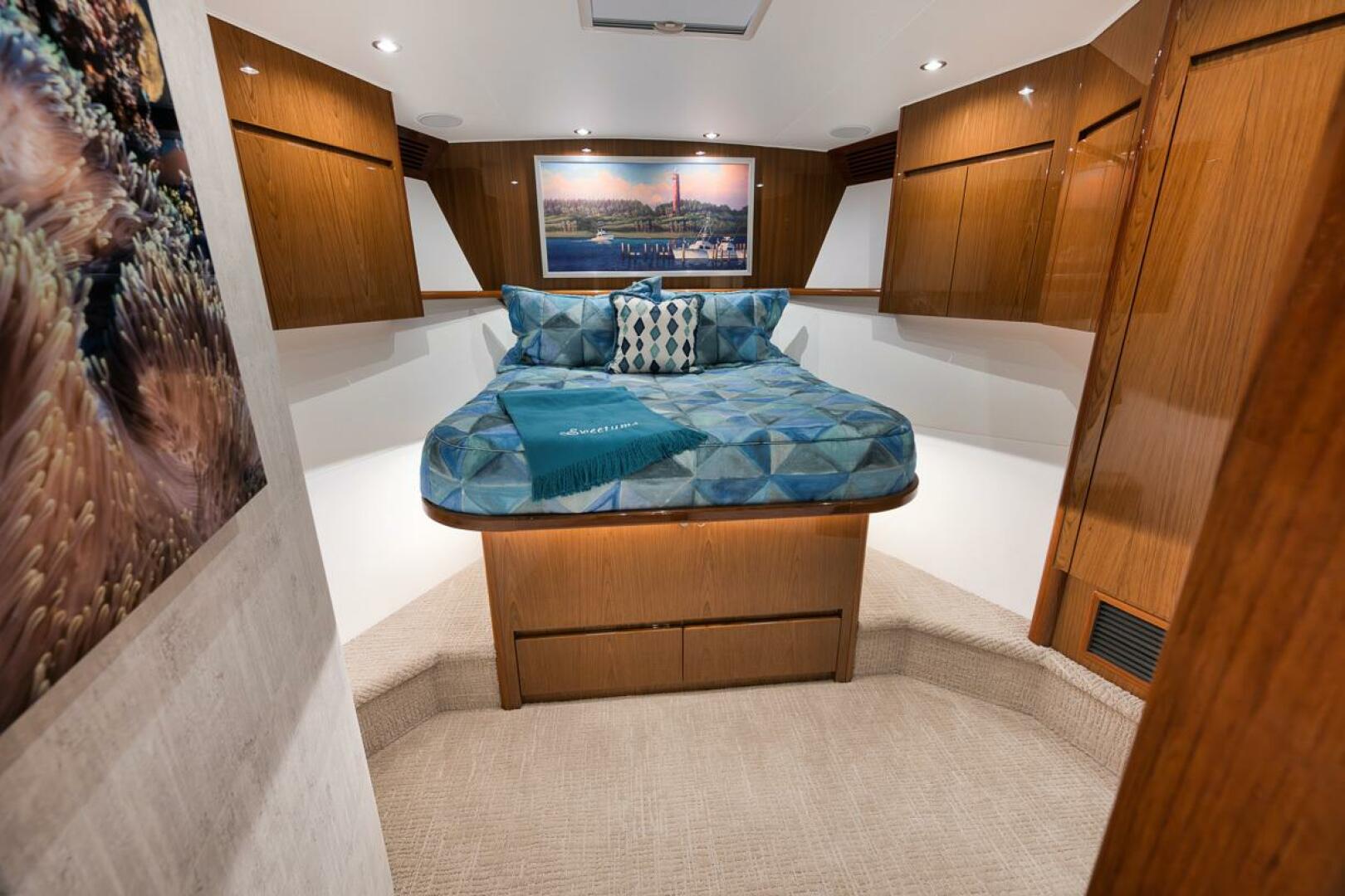 Slide: The Image of 2010 Viking 82 Convertible SWEETUMS Forward VIP Stateroom - 4757502