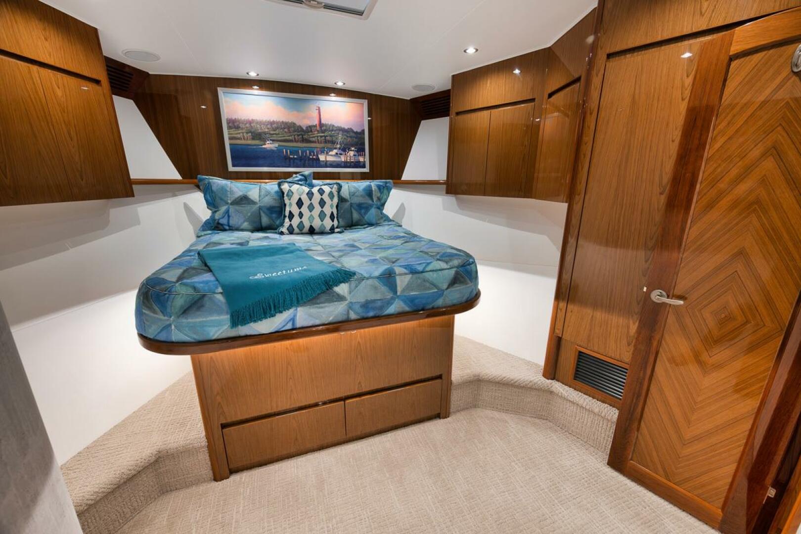 Slide: The Image of 2010 Viking 82 Convertible SWEETUMS Forward VIP Stateroom - 4757503