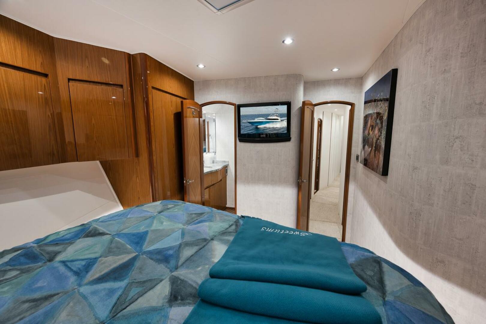 Slide: The Image of 2010 Viking 82 Convertible SWEETUMS Forward VIP Stateroom - 4757507