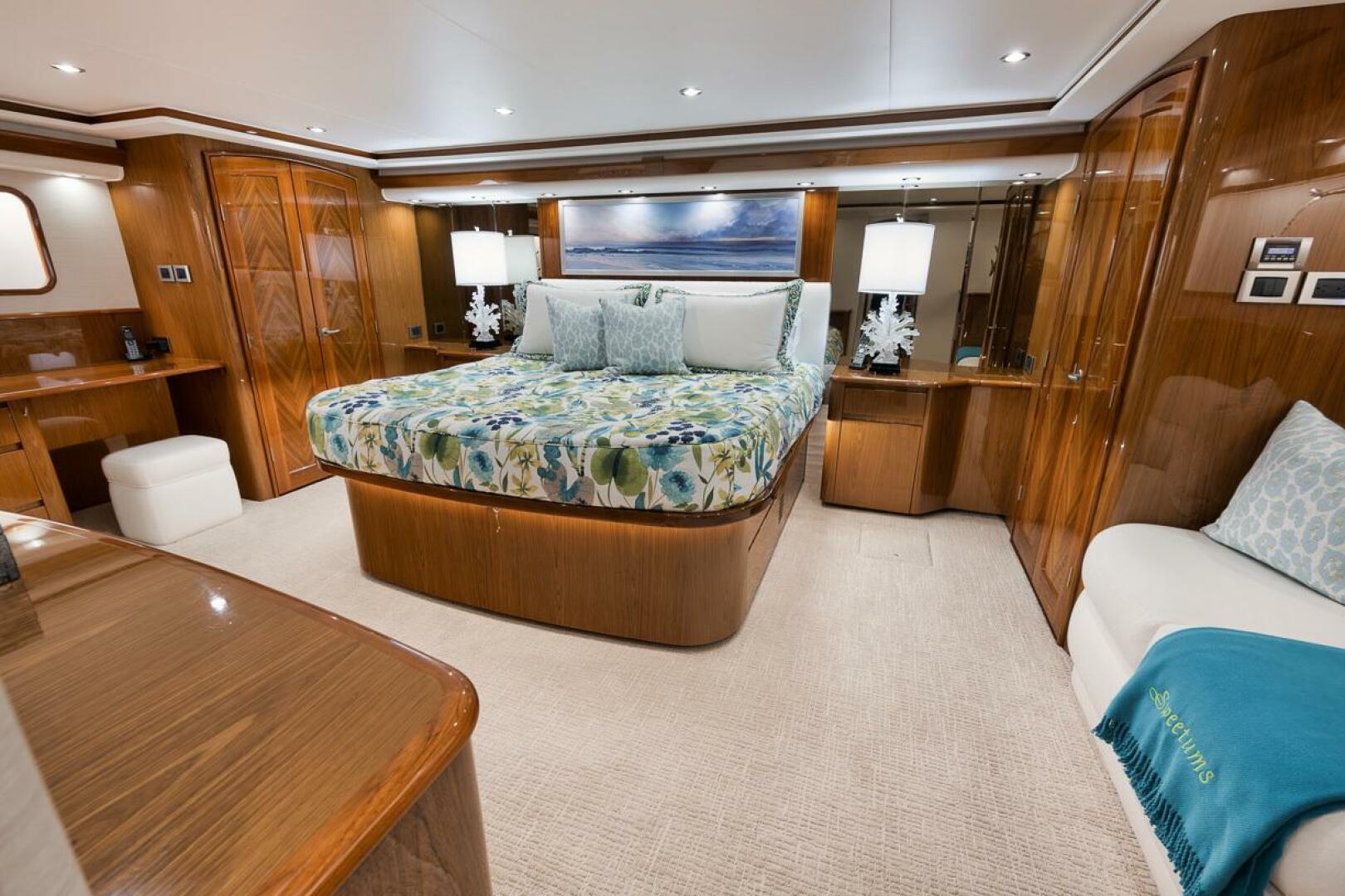 Slide: The Image of 2010 Viking 82 Convertible SWEETUMS Master Stateroom - 4757522